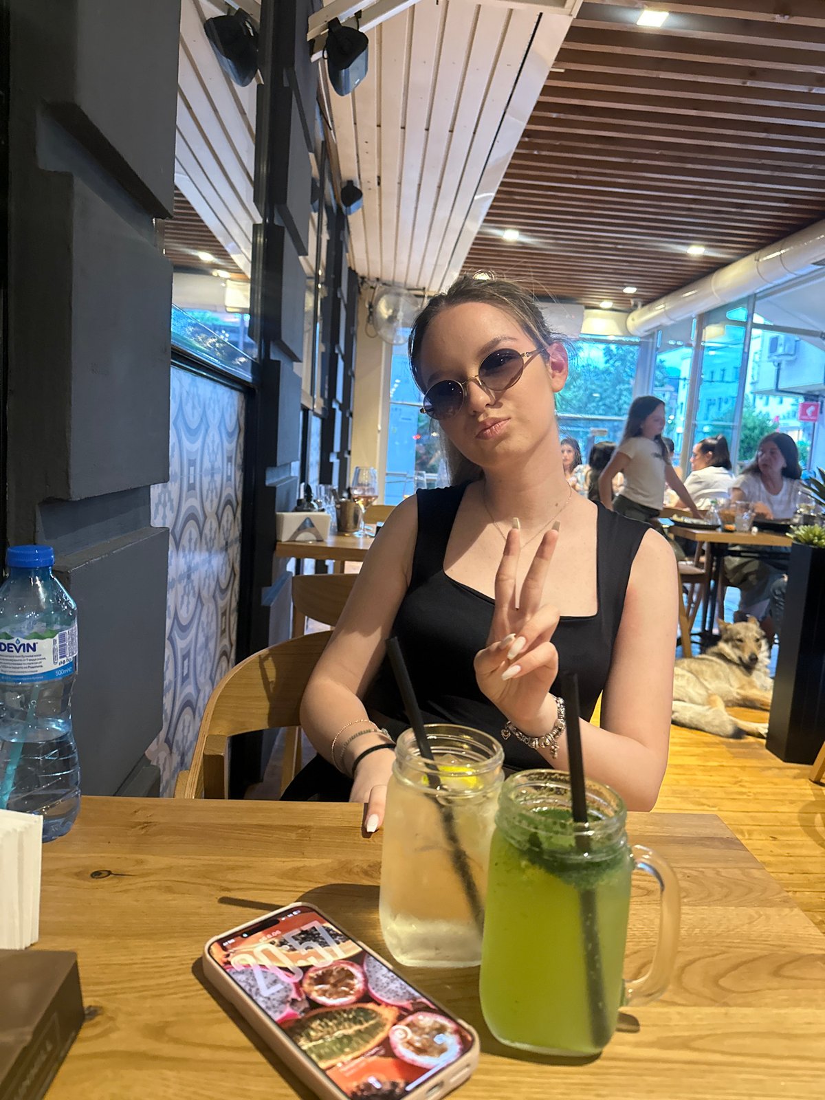 Evening dining experience documented at Blagoevgrad restaurants