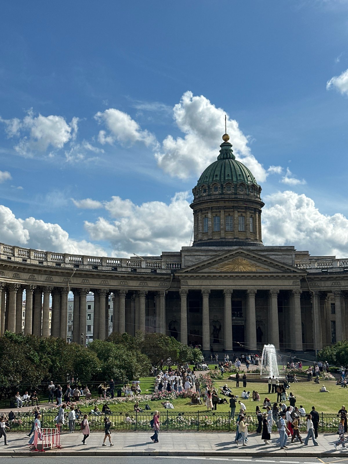 Afternoon at Kazan Cathedral, inside and out