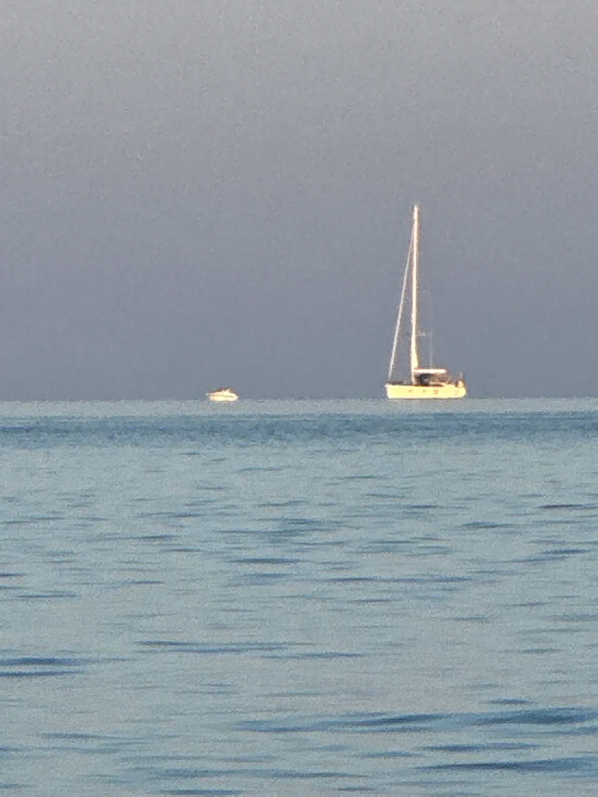 Summer afternoon beach life documented in Budva, Montenegro