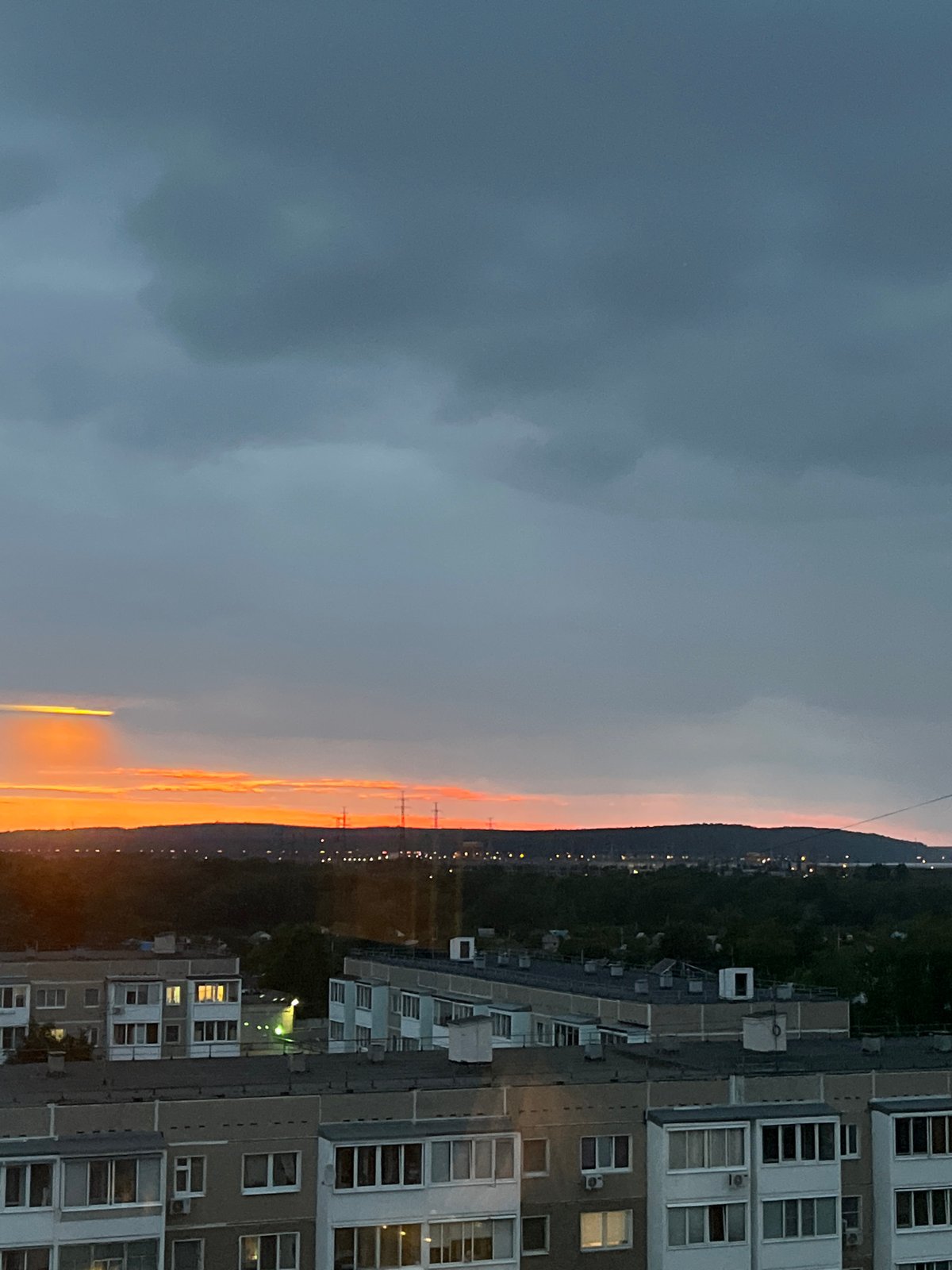 Urban sunset scenes and indoor moments captured across city