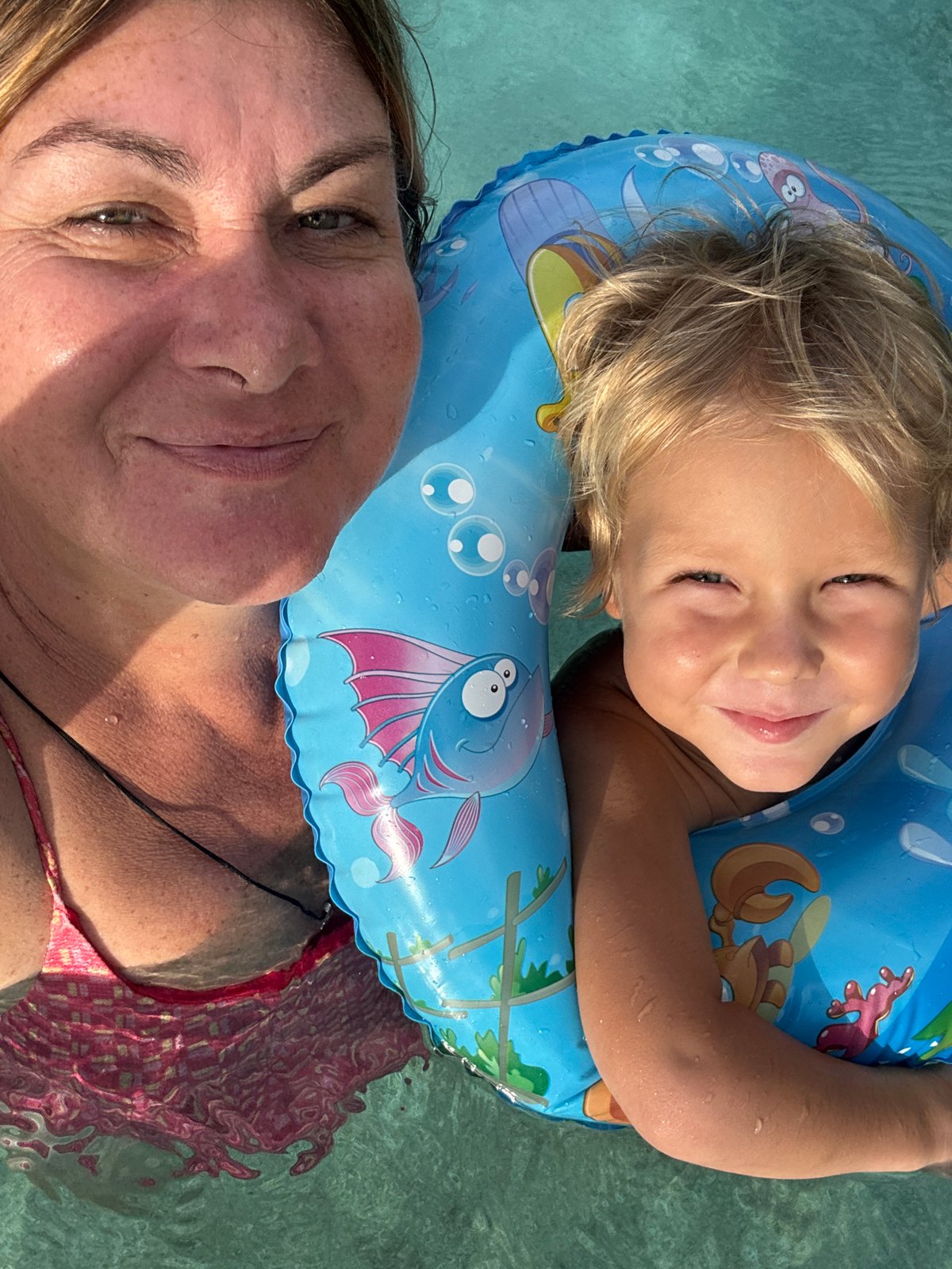 Morning life in Thai village: pools, motorcycles, family moments