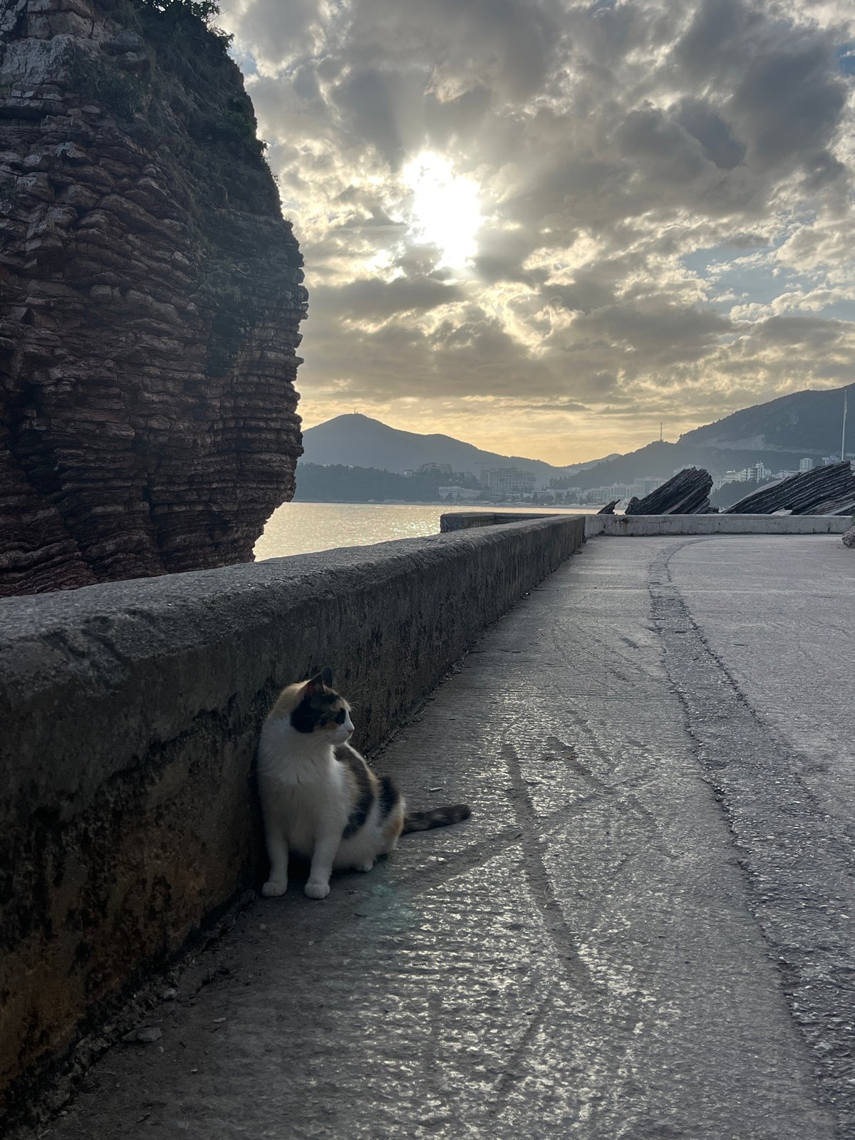 Casual afternoon moments captured around Bečići beaches, Montenegro
