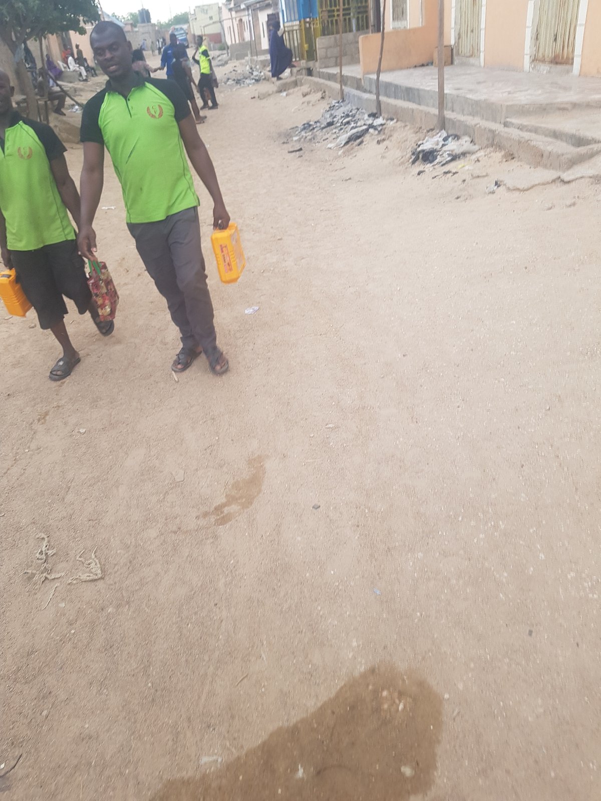 Daily street life documented in Dabawa, Nigeria neighborhood