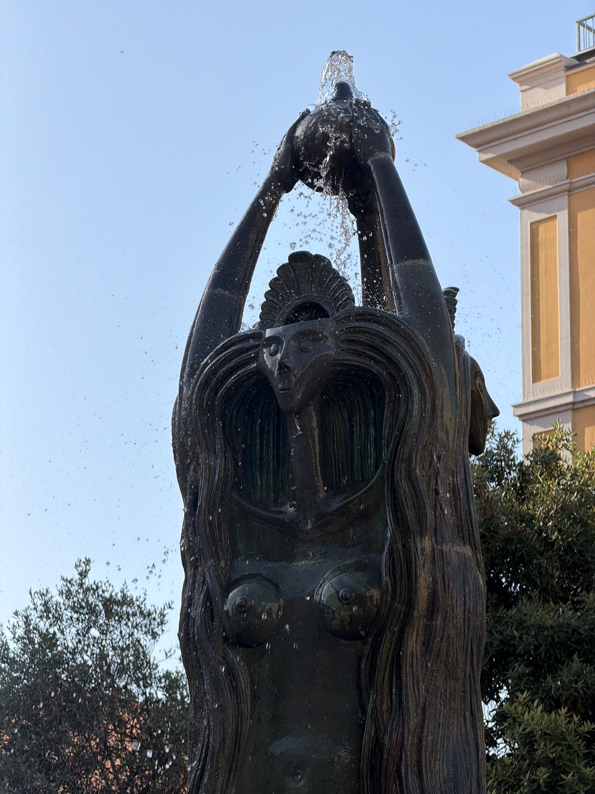 Morning stroll through Olbia's historic center, Sardinia