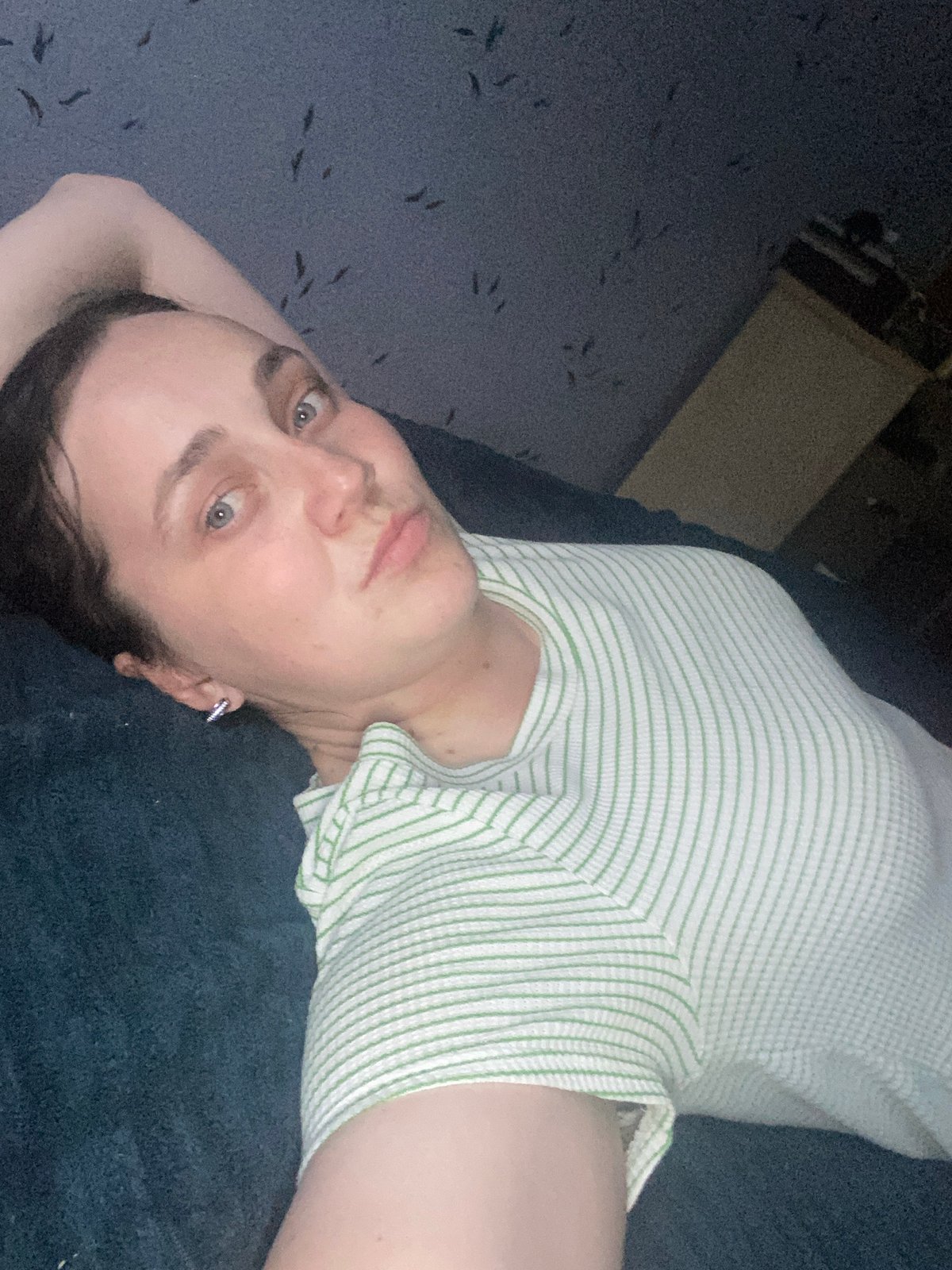 Quiet evening at home — selfies, a book, and a toddler