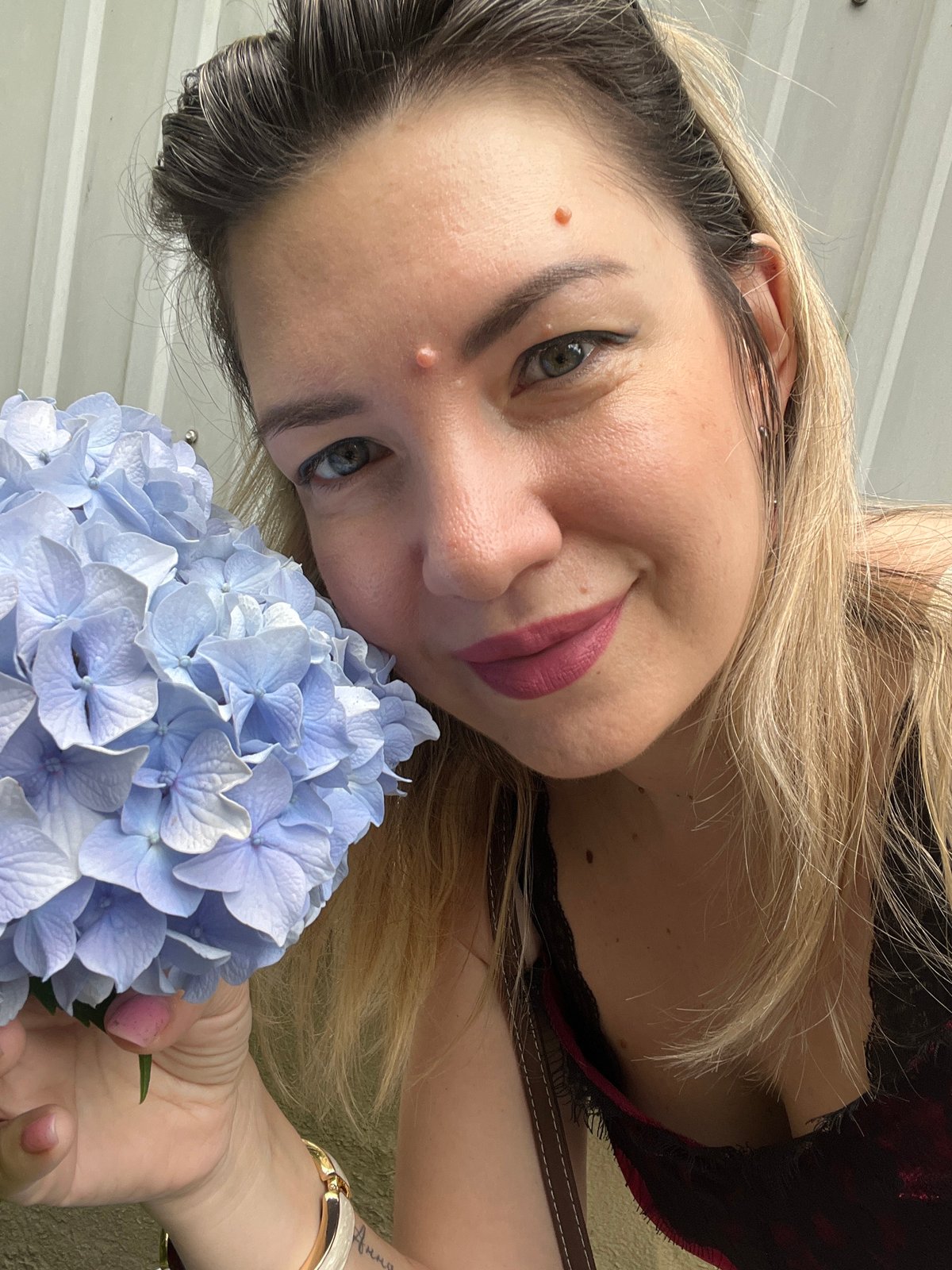 Hydrangeas, selfies, and a yellow toy airplane in Sochi