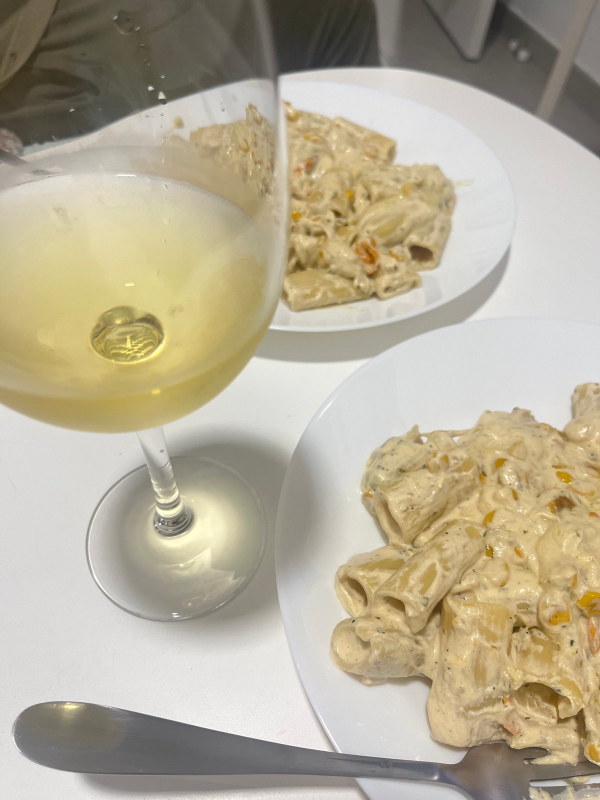 Dinner for two documented in Mogán, Spain