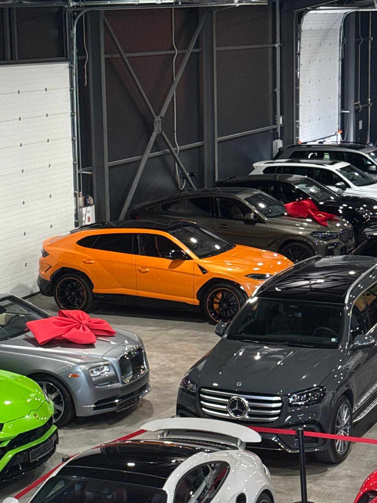 Luxury car showroom documented in Plovdiv, Bulgaria
