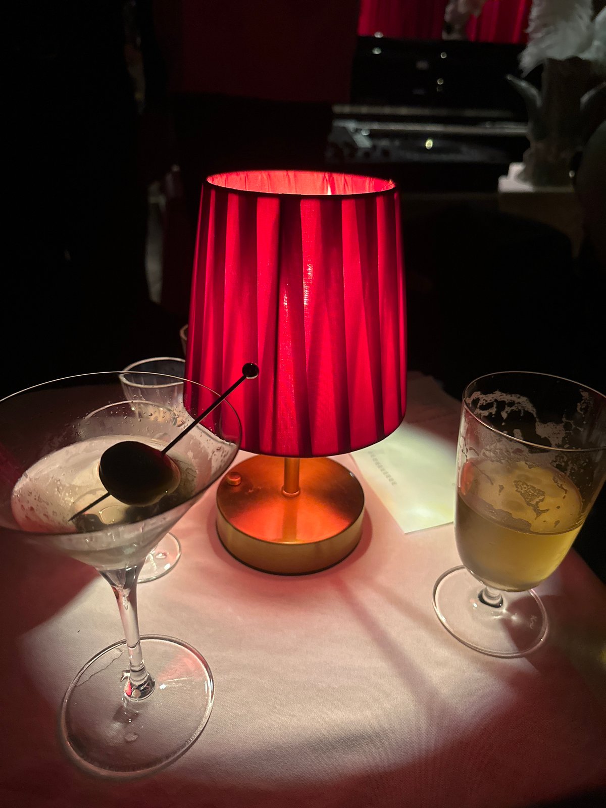 Late-night London scene captured: cocktails and bathroom selfie