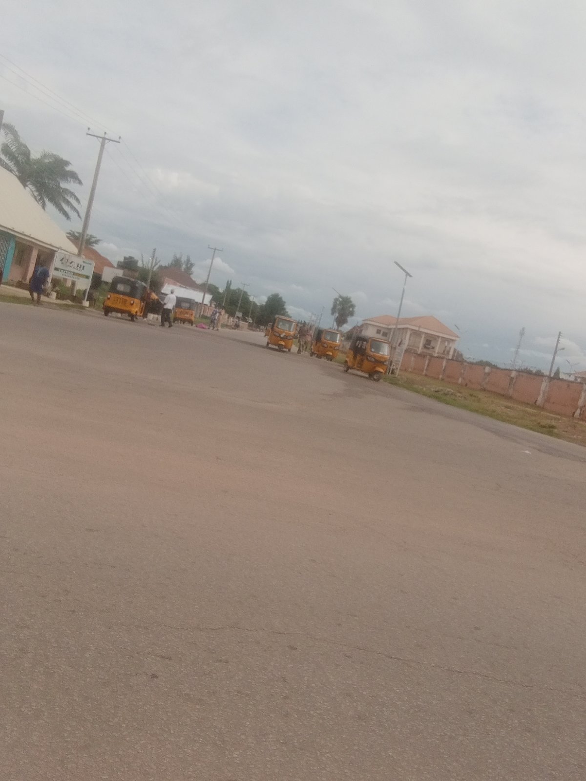 Inside and around Jalingo's Federal Agriculture Ministry office