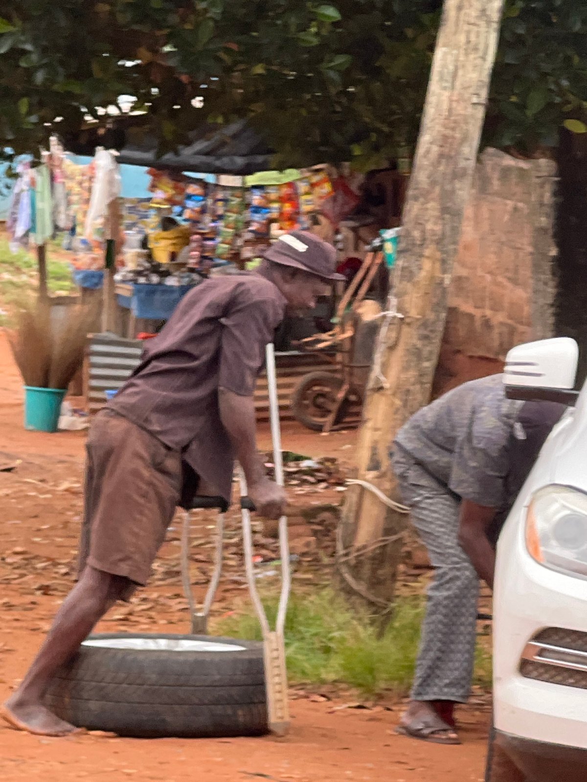 Street life and daily movement in Nkpor, Nigeria
