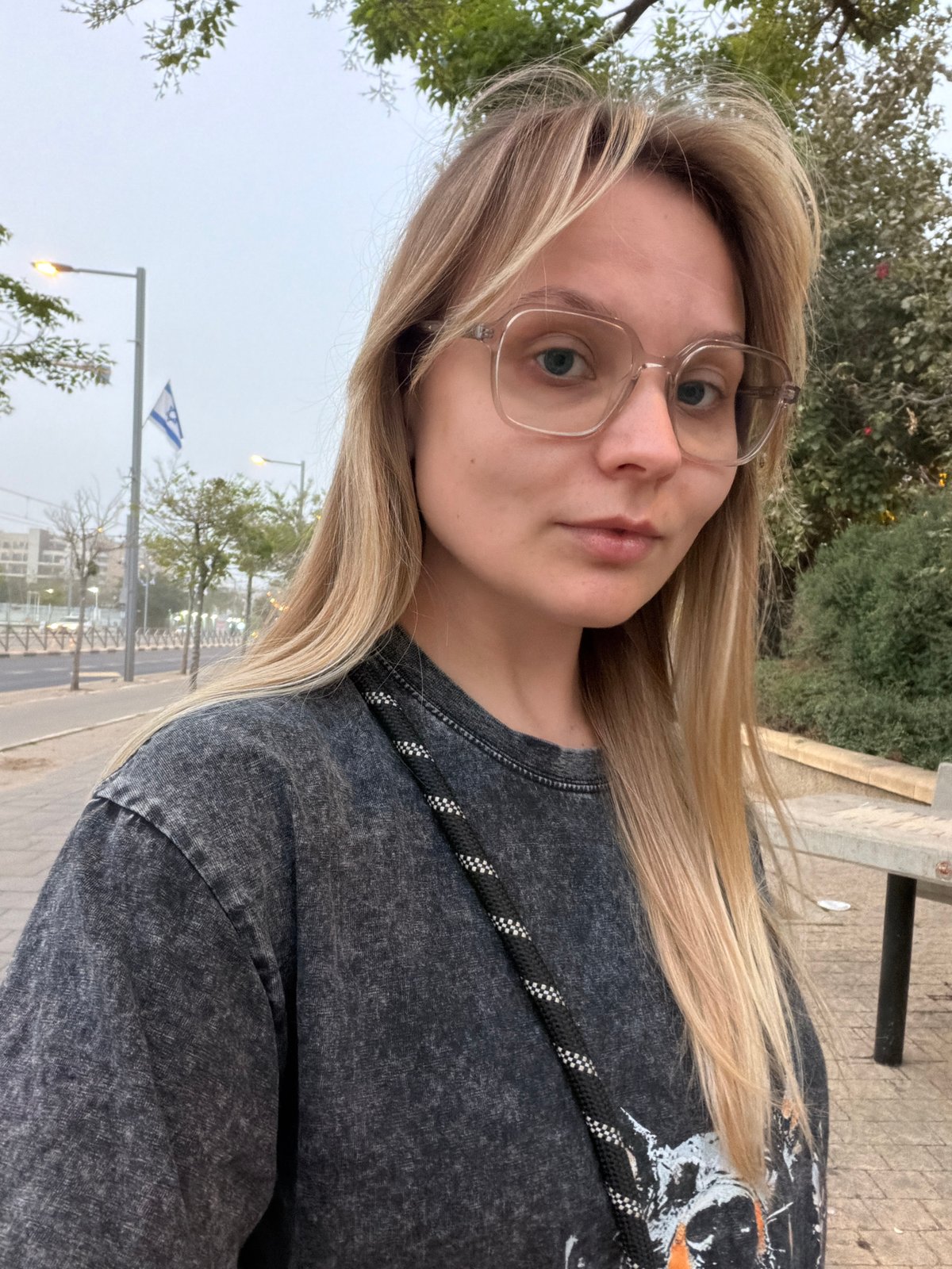 Everyday street scenes captured across Tel Aviv neighborhoods