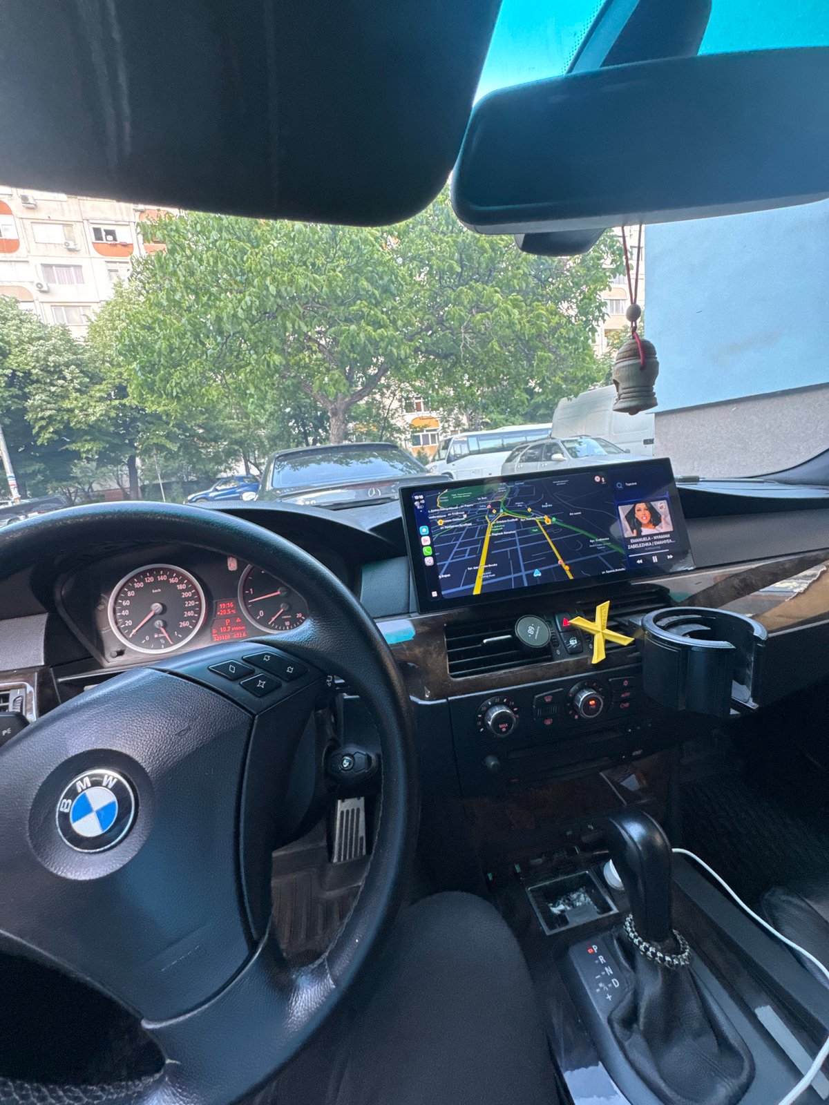 BMW interior documented in Stara Zagora, Bulgaria