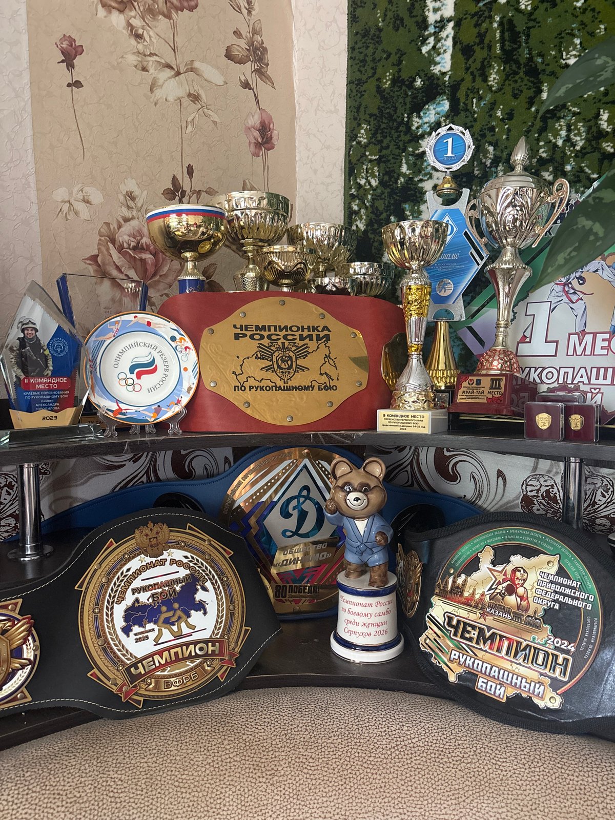 Trophy display observed in Elovo, Russia
