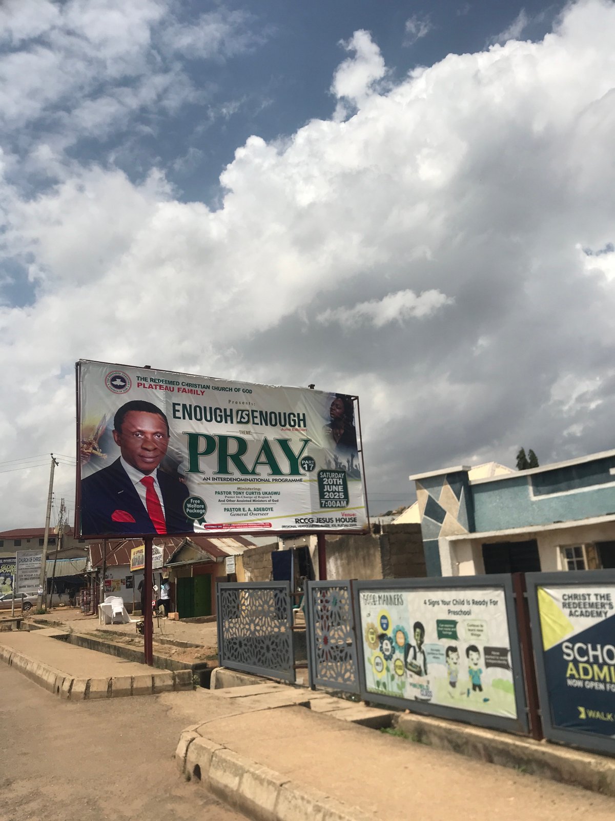 Nigerian street life captured in New Stadium area