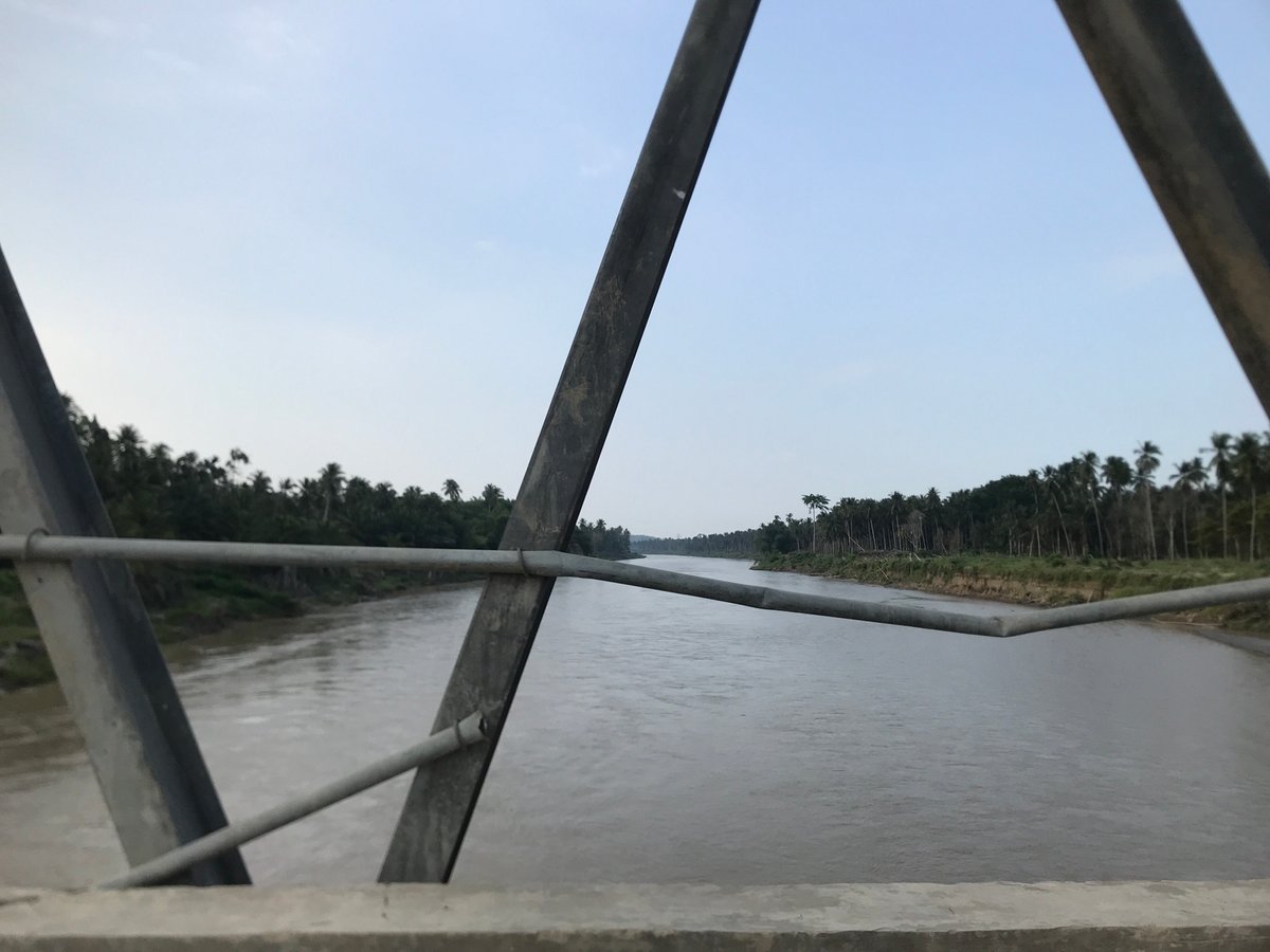 Bridge scenes documented across Aceh region, Indonesia