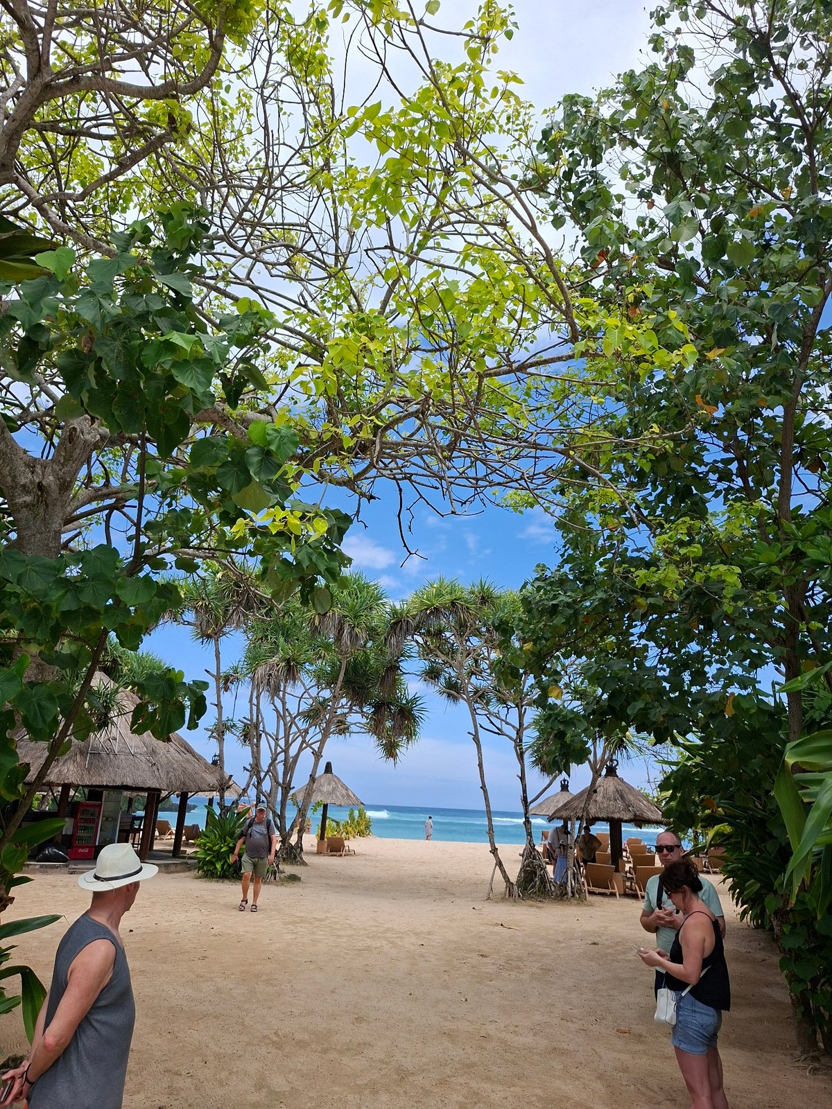 Morning walk documented through Kuta Selatan tourist areas