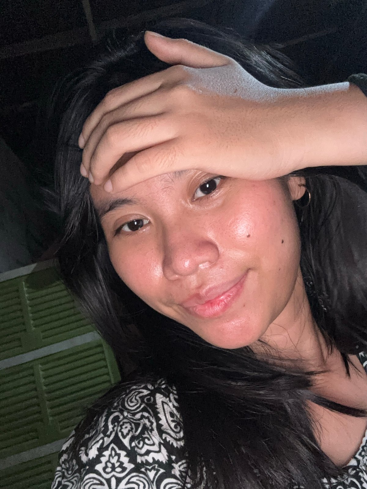 Extended selfie session at home in East Jakarta
