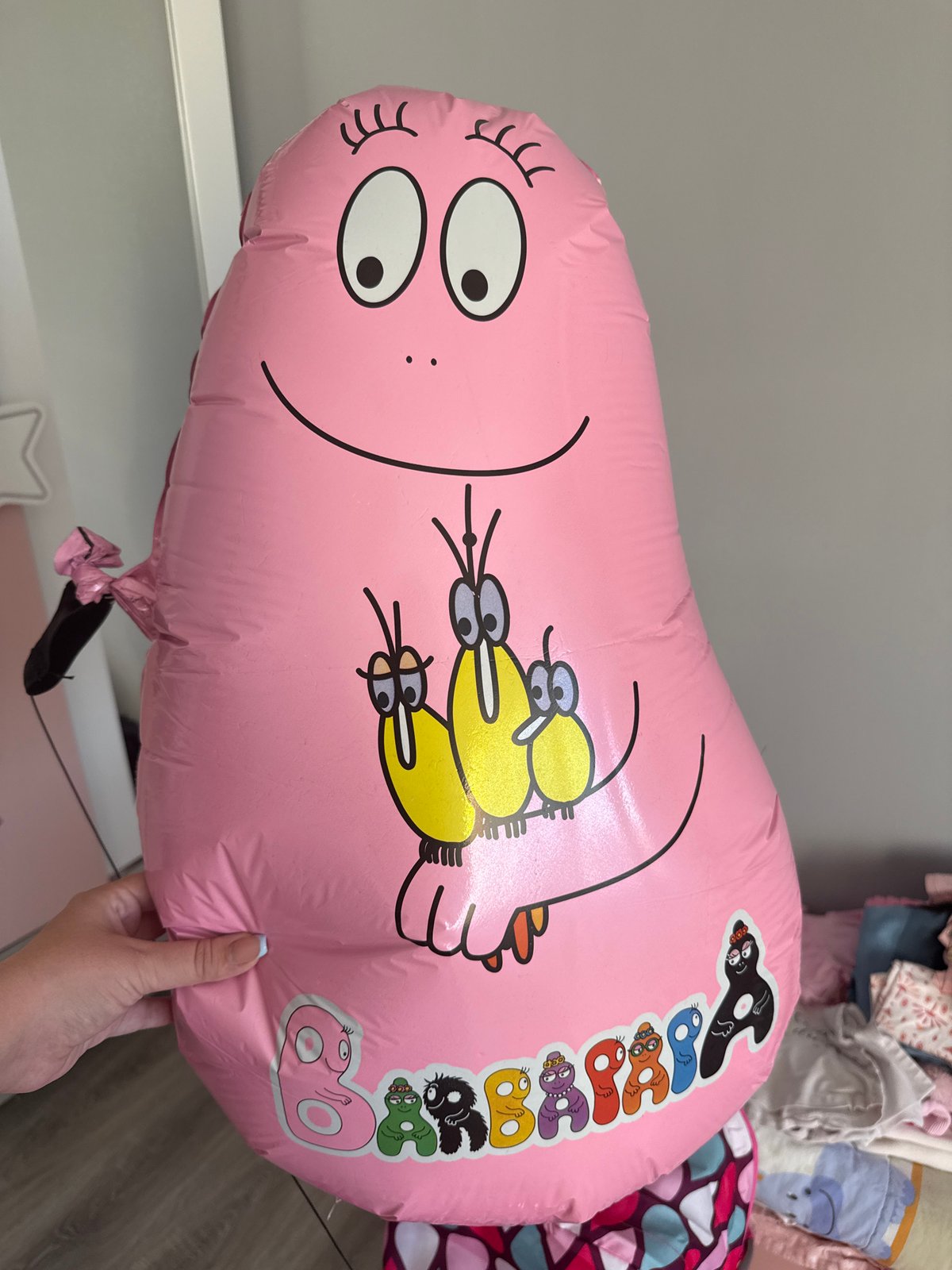 Childhood play collection in Burgas with toys and balloons