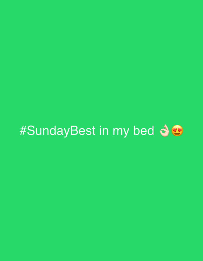 Sunday morning hashtag posts and folk art box from Slavyani