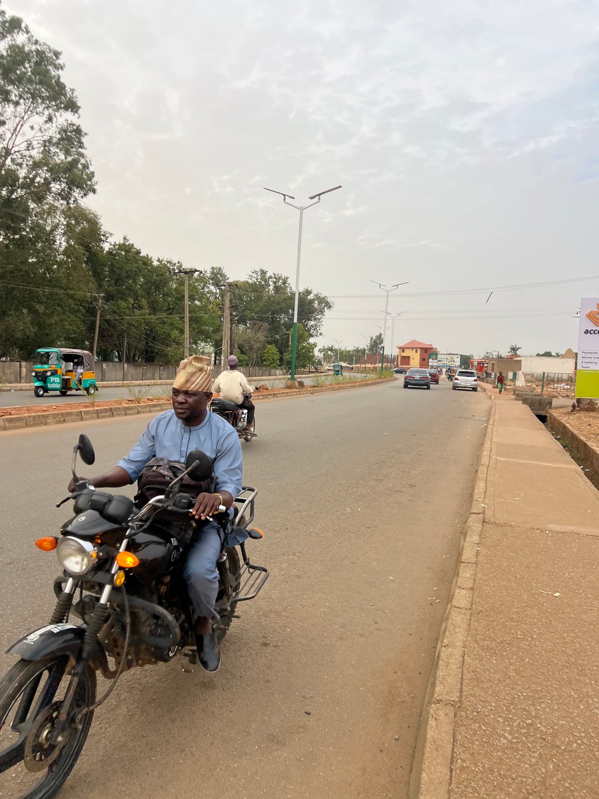 Evening life documented across Bukuru, Nigeria streets and waterfront