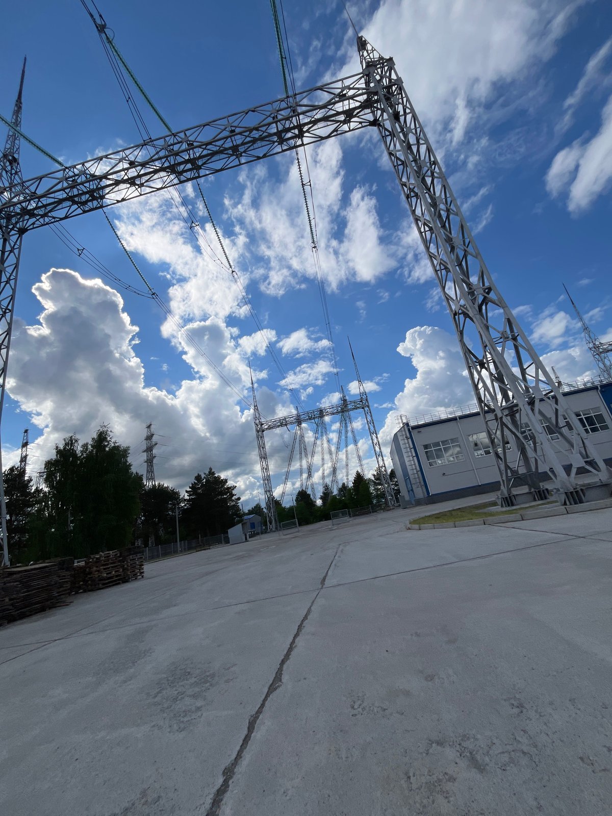 Cyclist and power facility activity observed in Chaikovsky