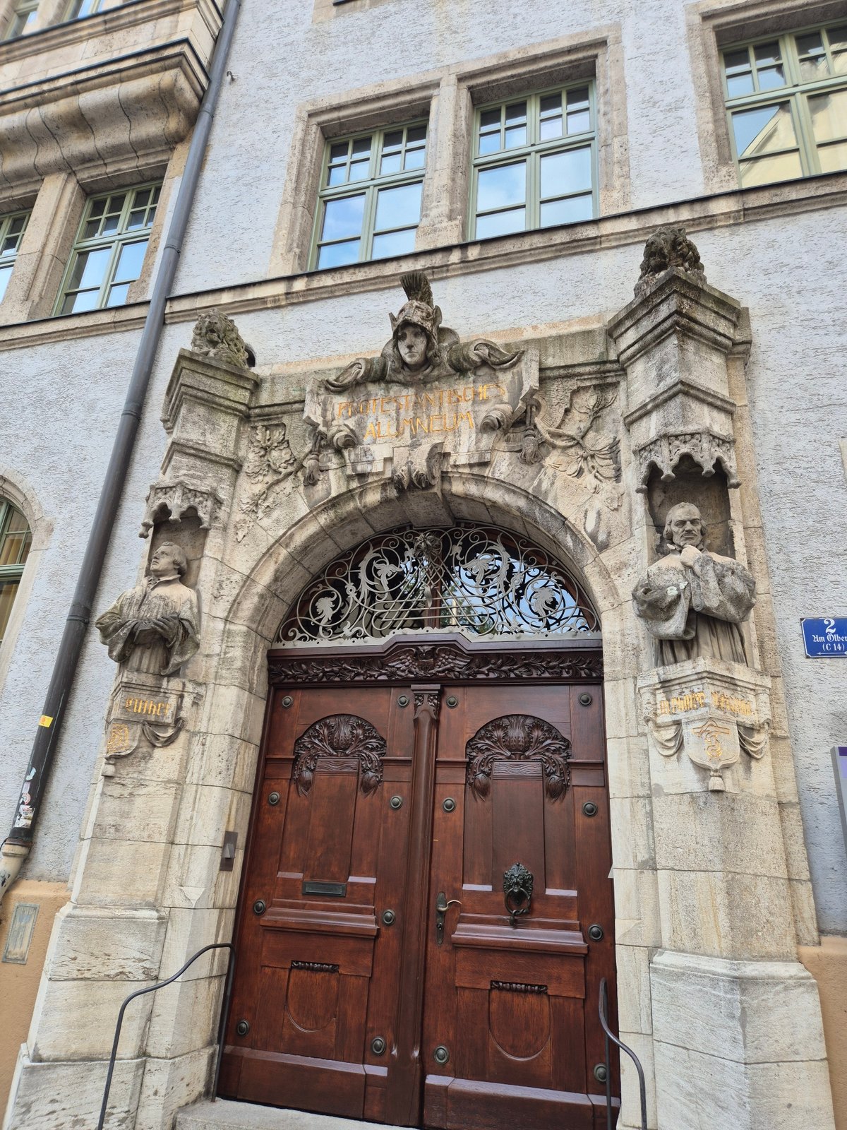 Strolling Regensburg's cobblestone old town past churches and historic facades