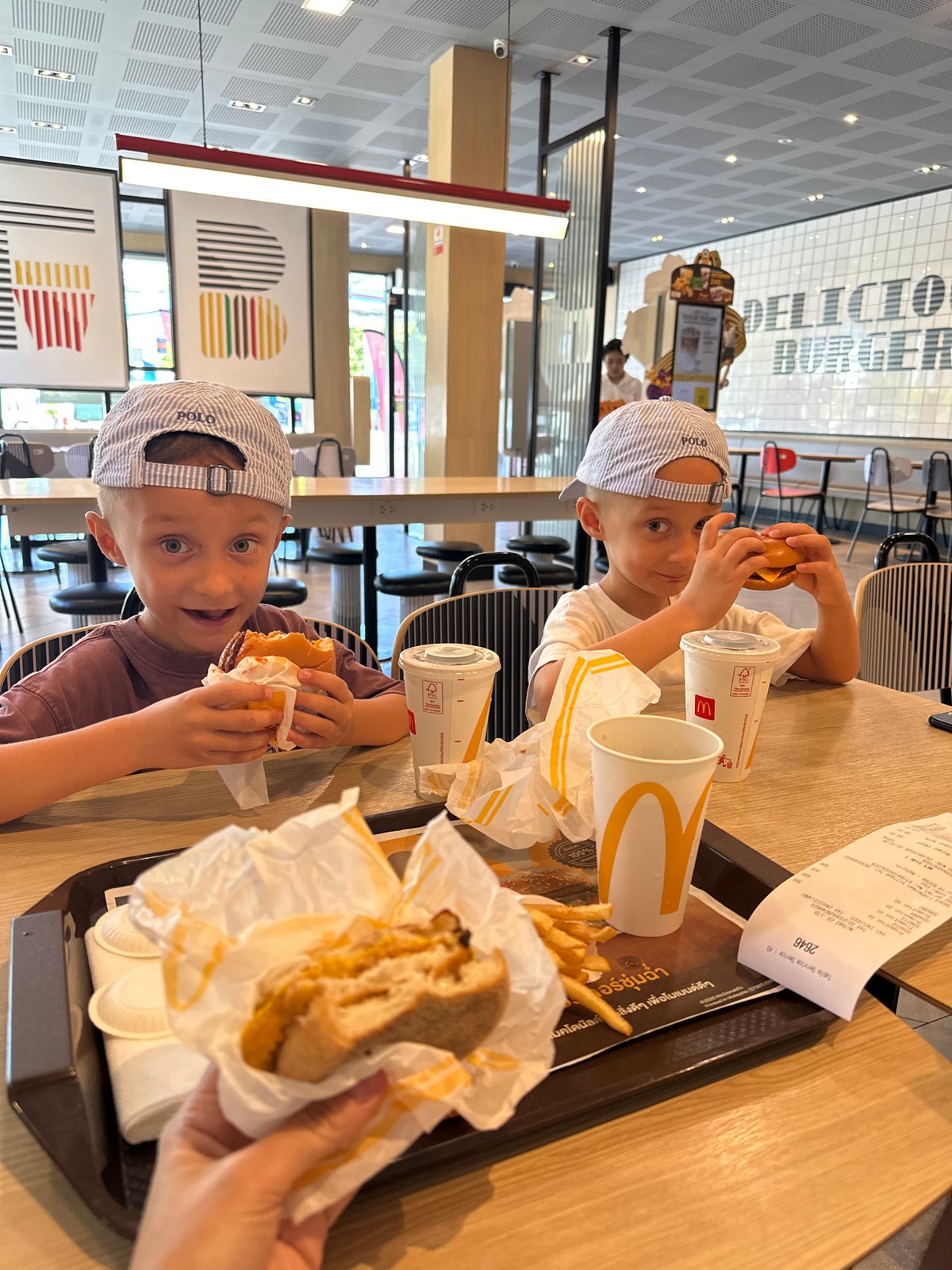 Inside and around a Baan Bo Phut McDonald's, Koh Samui