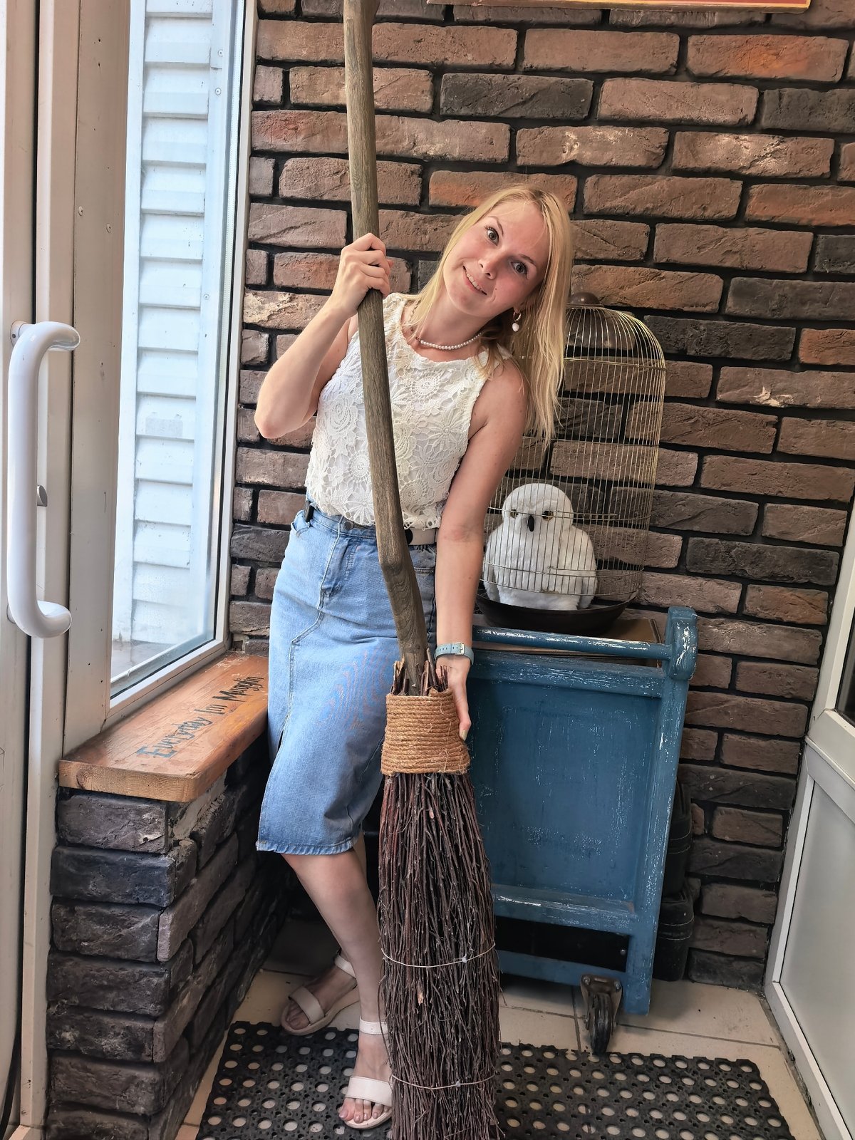Harry Potter-themed café visit in Sterlitamak, Russia