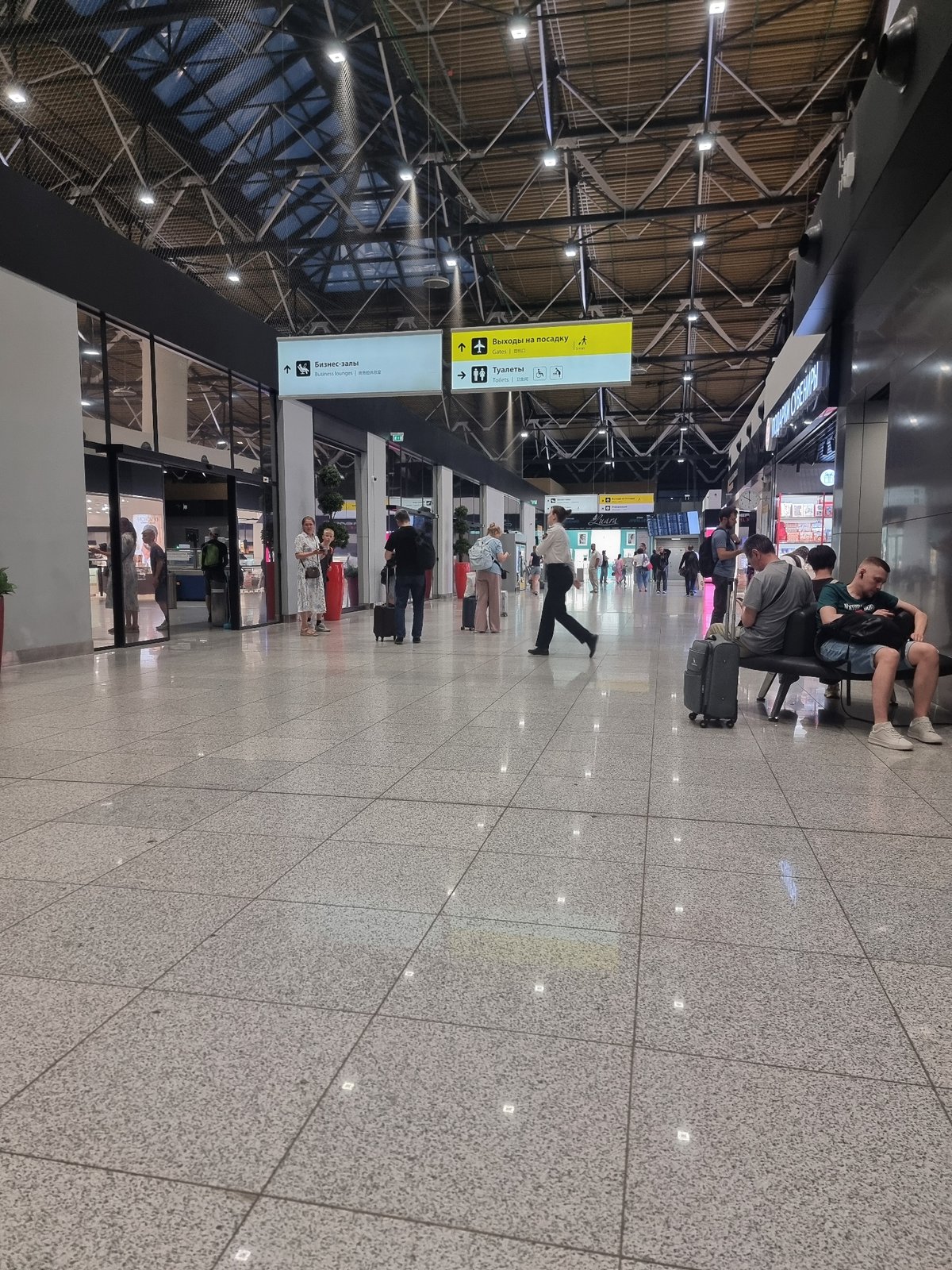 Traveler documents three-hour journey through Sheremetyevo Airport, Russia