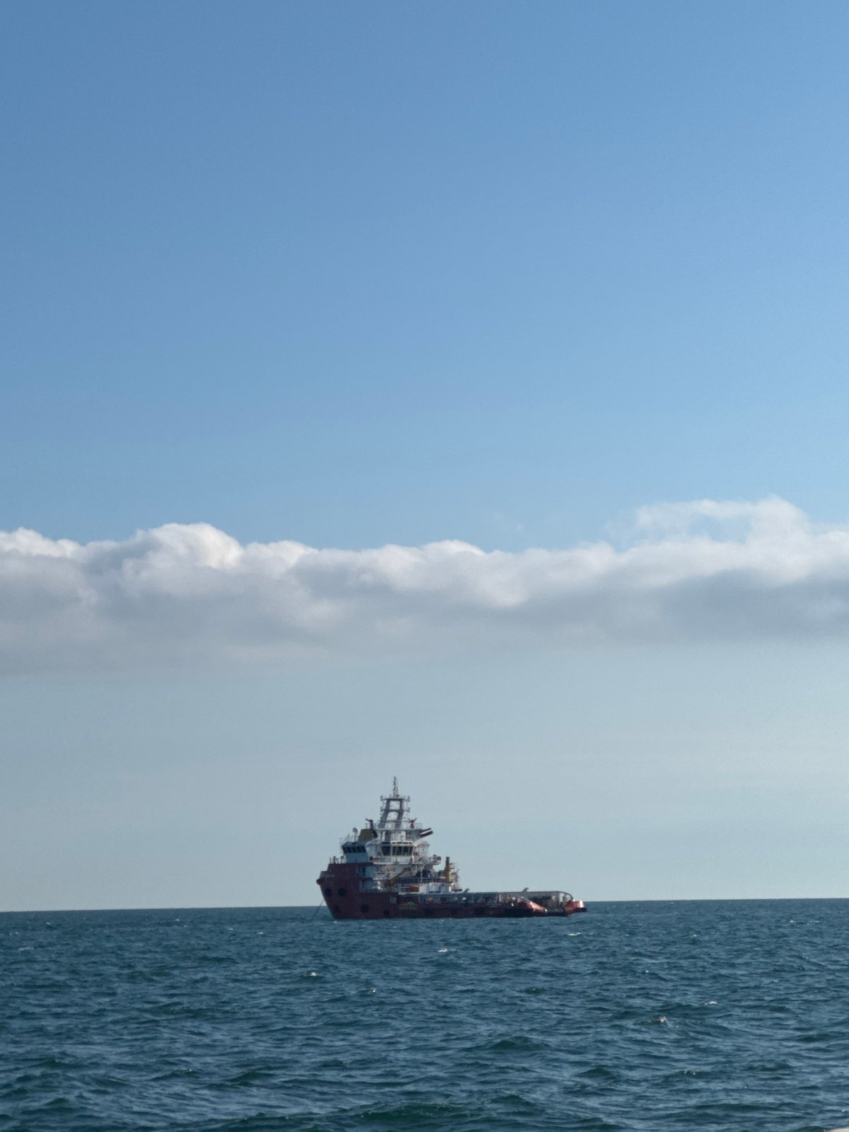 Ship spotted moving through Italian coastal waters