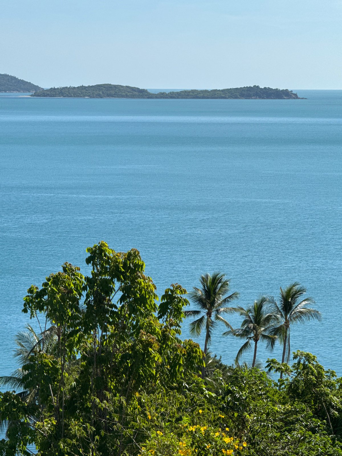Tranquil coastal scene documented on Ko Samui, Thailand