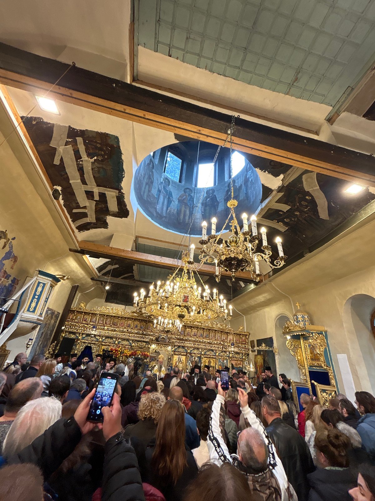 Orthodox church service documented in Asenovgrad, Bulgaria