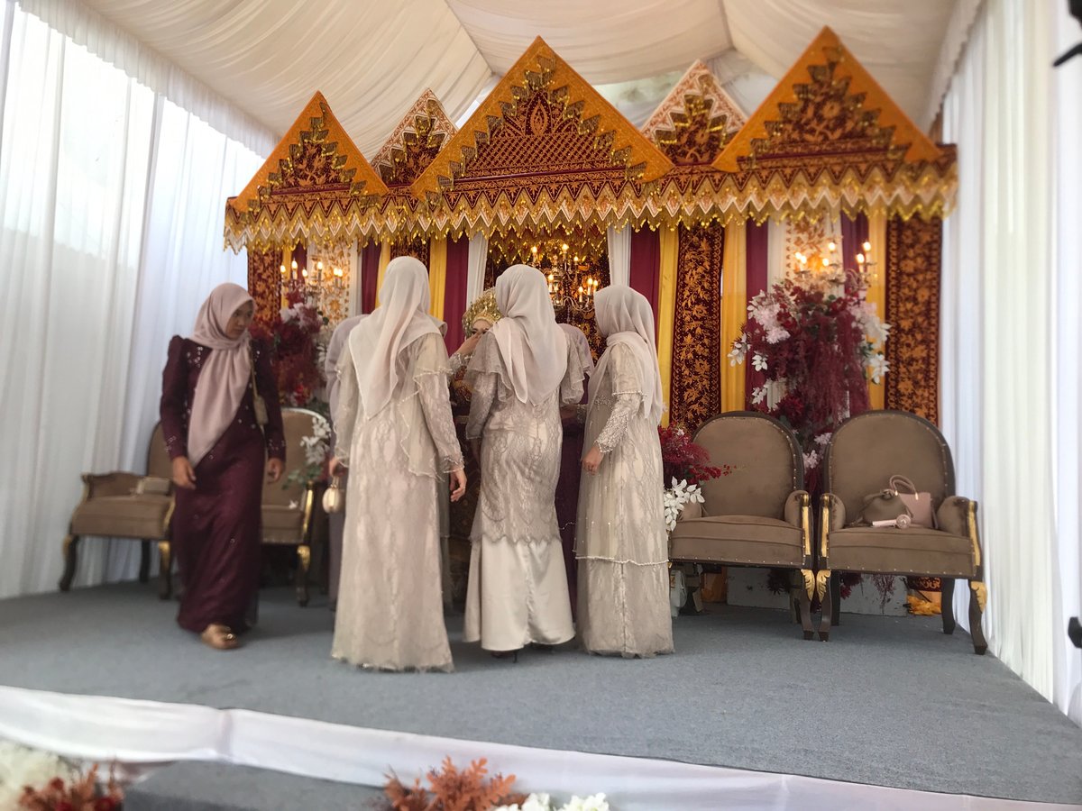 Formal ceremony observed in tented venue in Indonesia