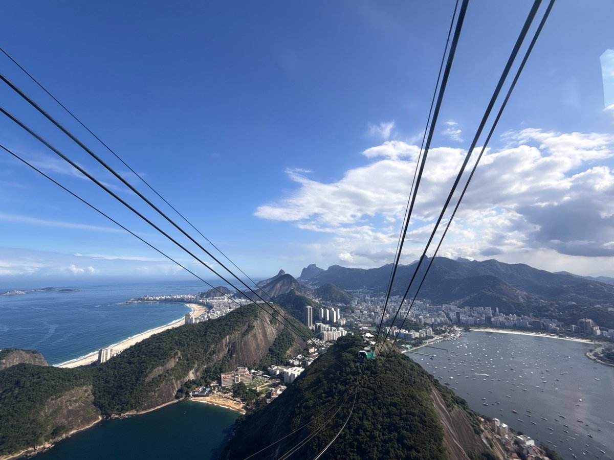 Panoramic views captured of Rio de Janeiro from elevated perspectives