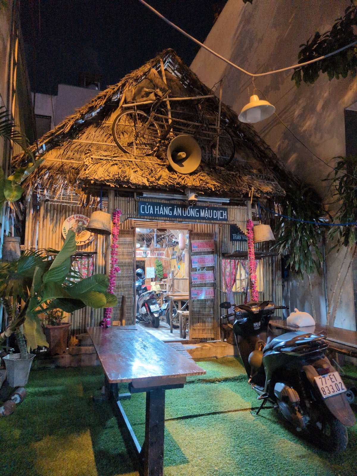 Nighttime street scenes documented across Quy Nhon, Vietnam