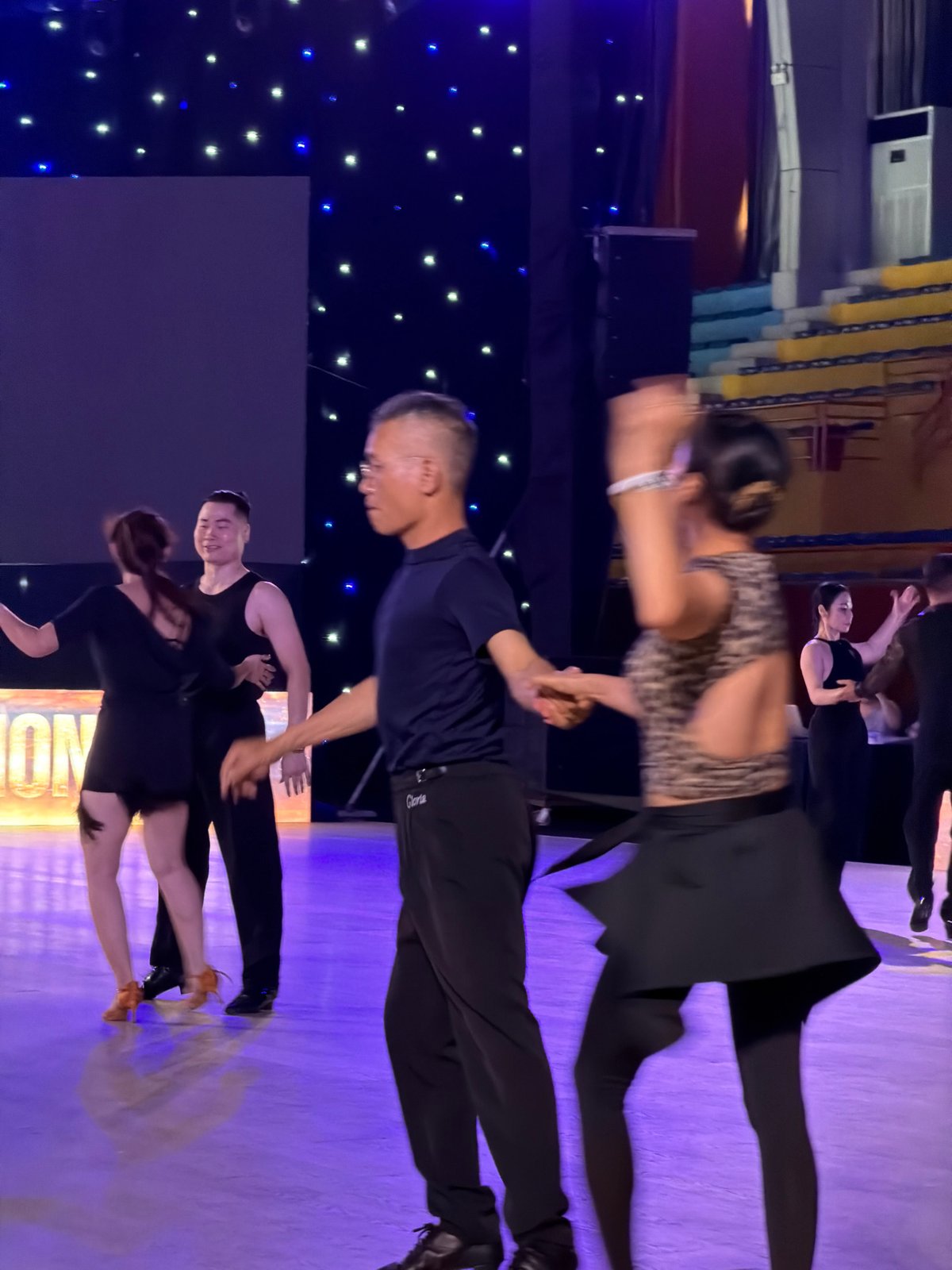 Hanoi Stars Dance Festival ballroom competition held in Vietnam