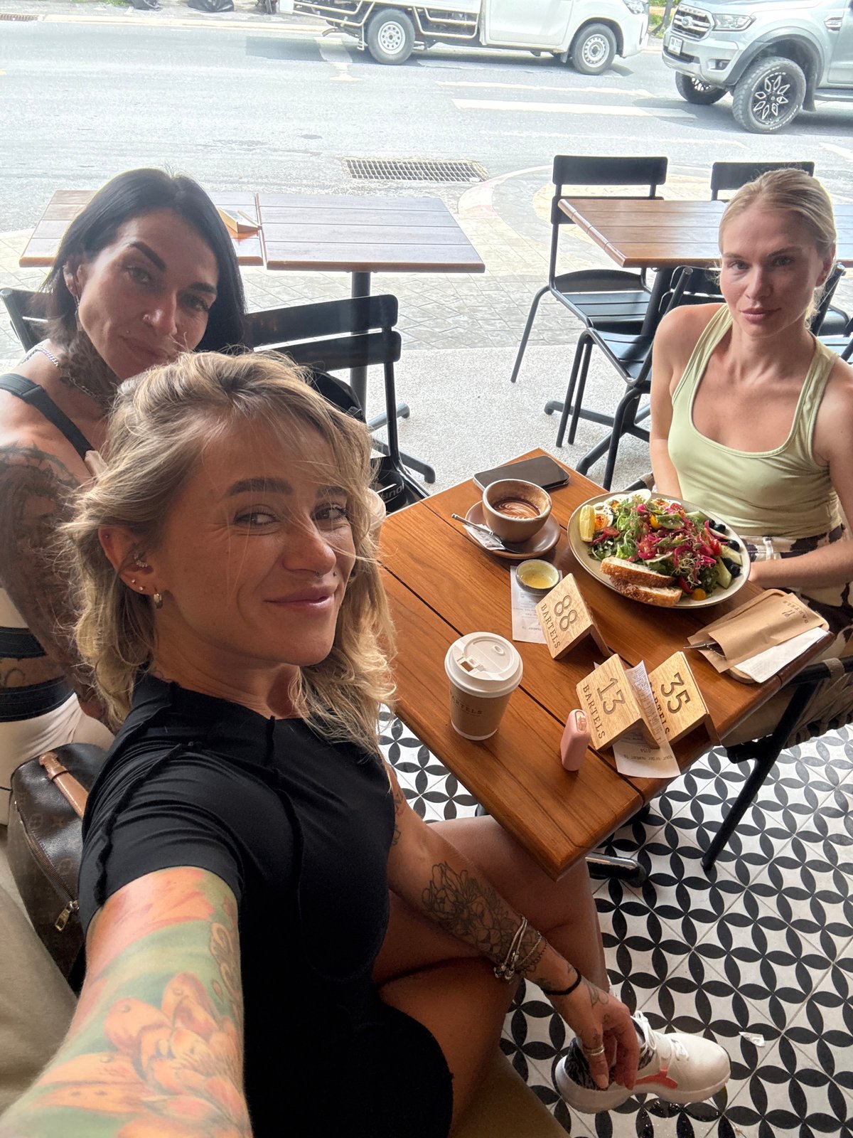 Morning café stop at Bartels in Choeng Thale, Phuket