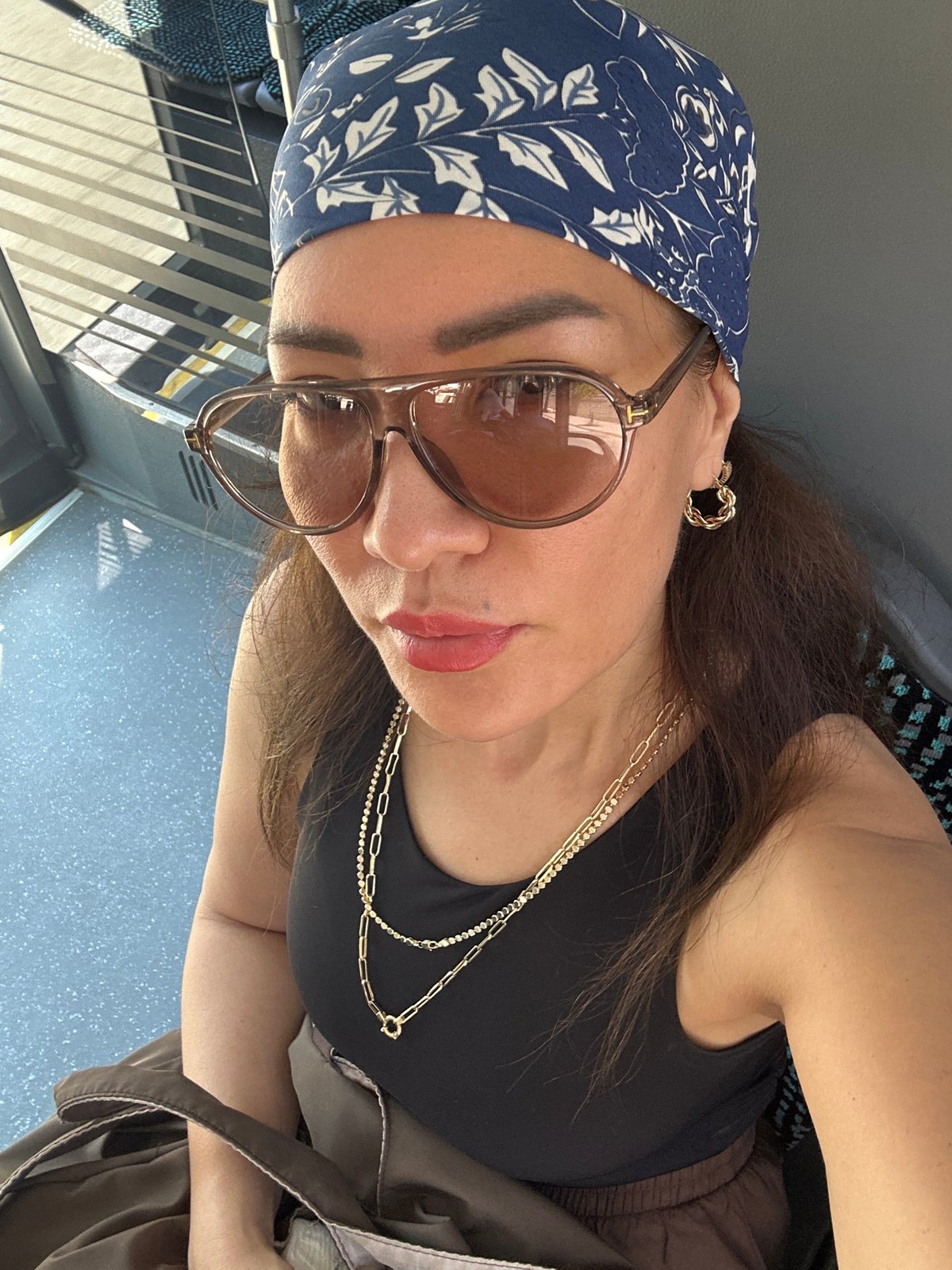 Selfie moment on the go in Konyaaltı