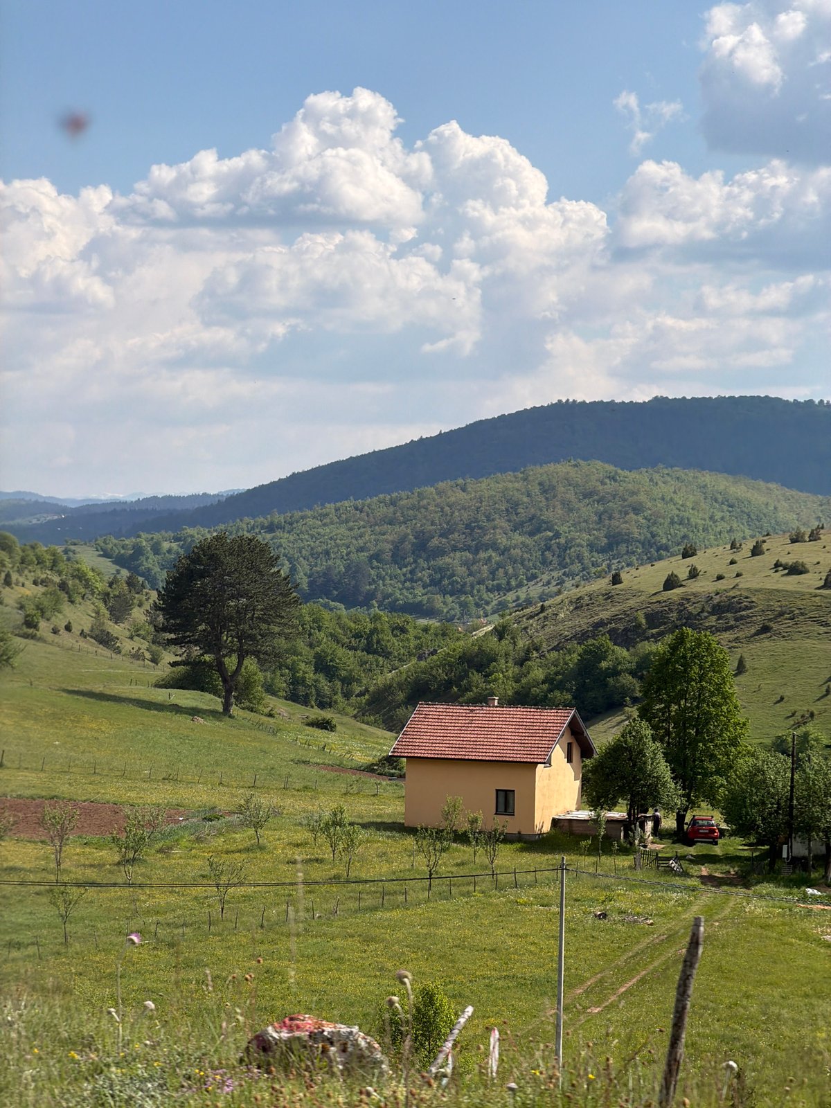 Rural Montenegro countryside documented in Otilovići village