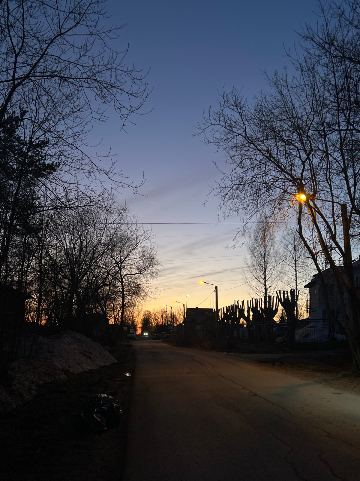 Winter selfie session documented in Berezniki, Russia