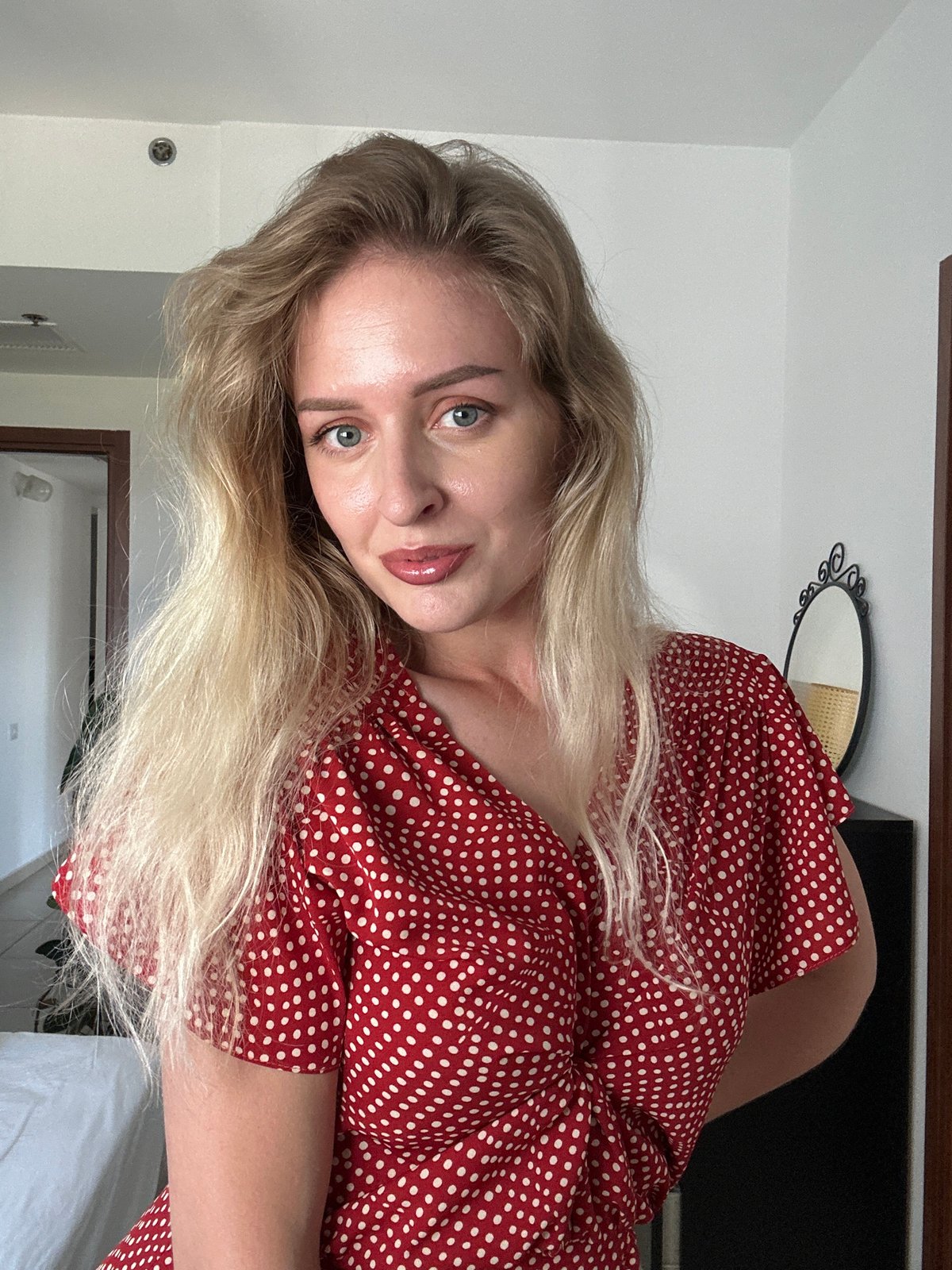 Woman creates #MusicChallenge dance content in Petah Tikva