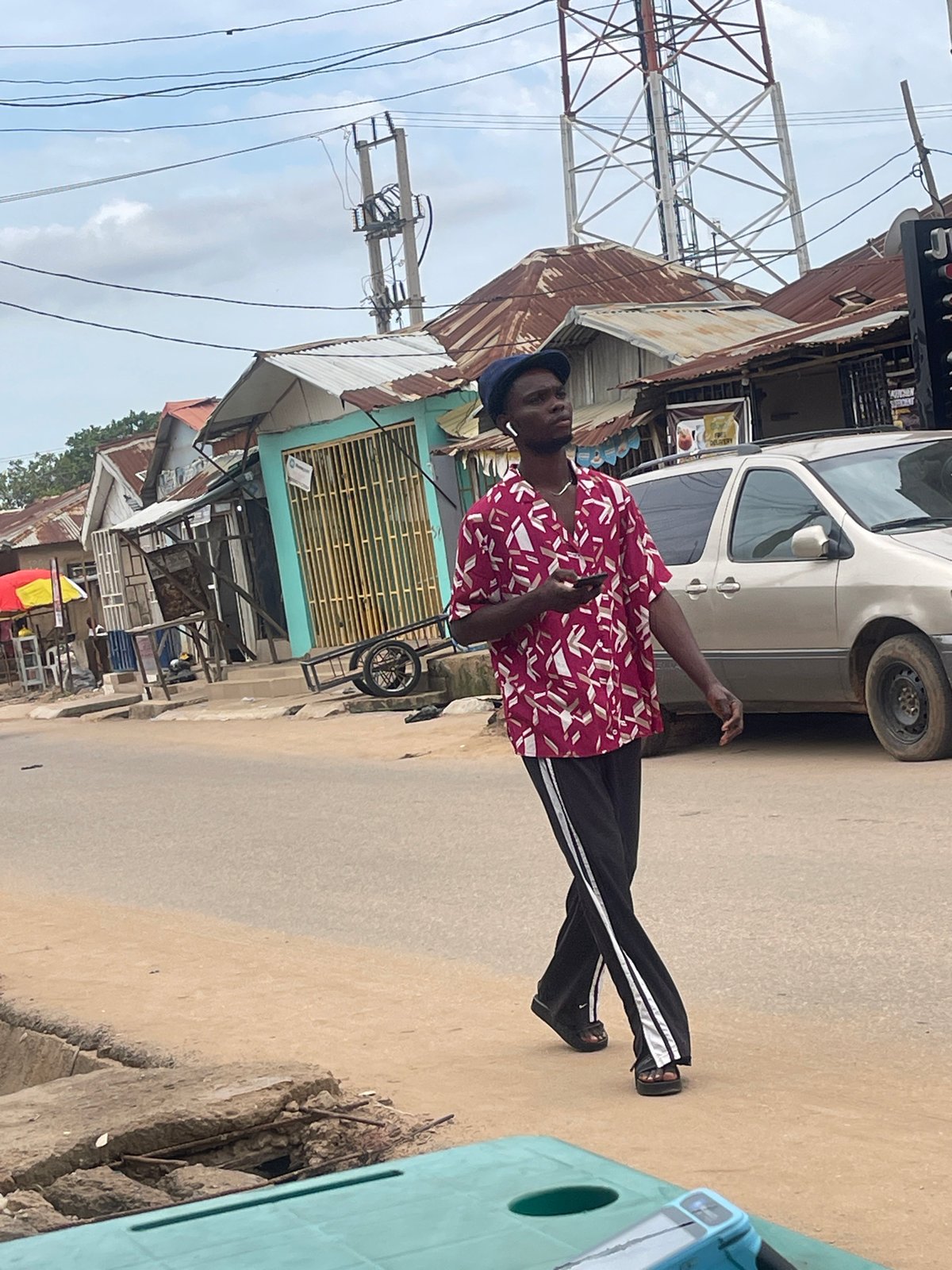 Morning street scenes across Abuja neighborhoods show daily commerce