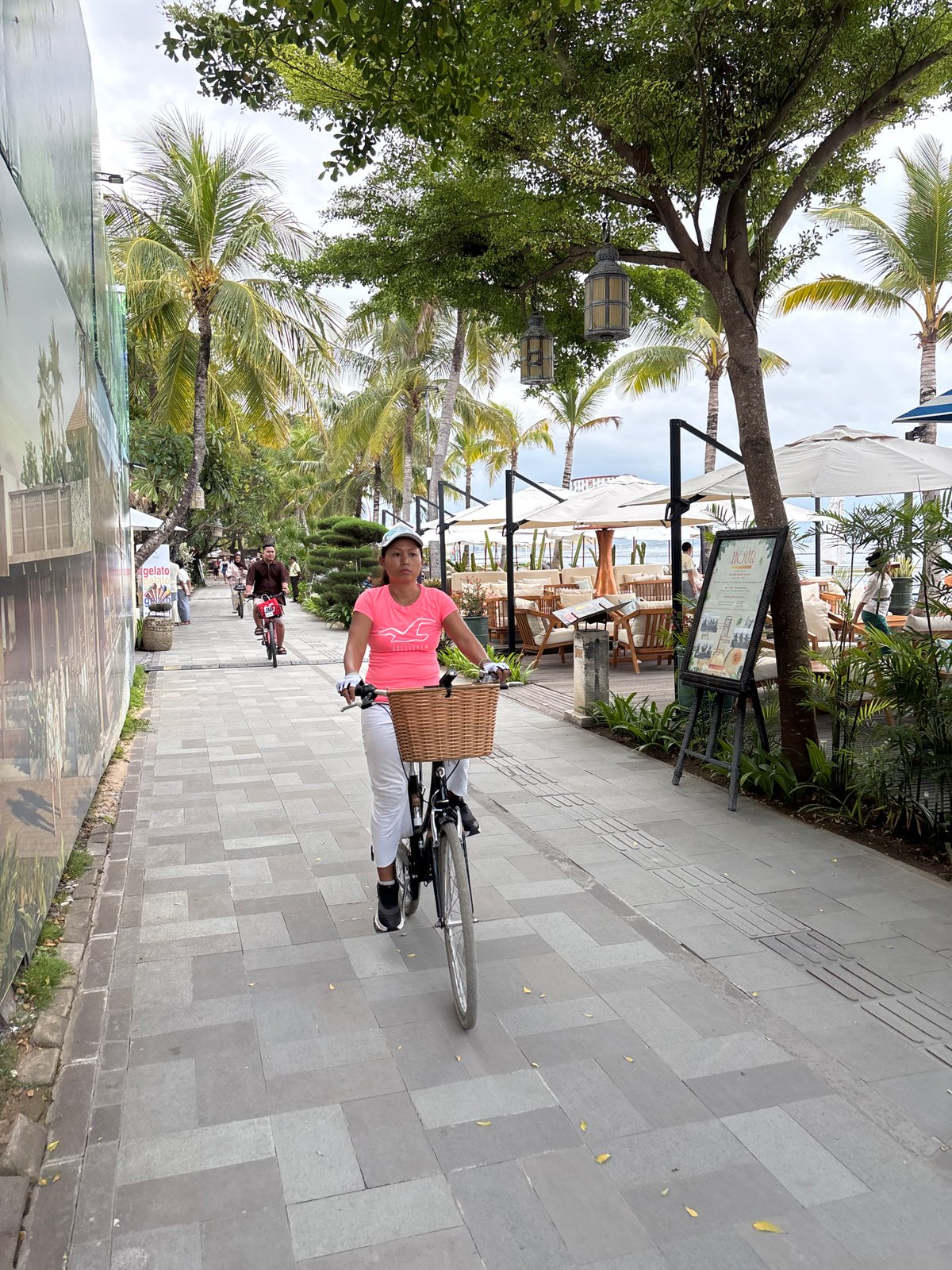 Morning life captured across Denpasar's beaches and walkways