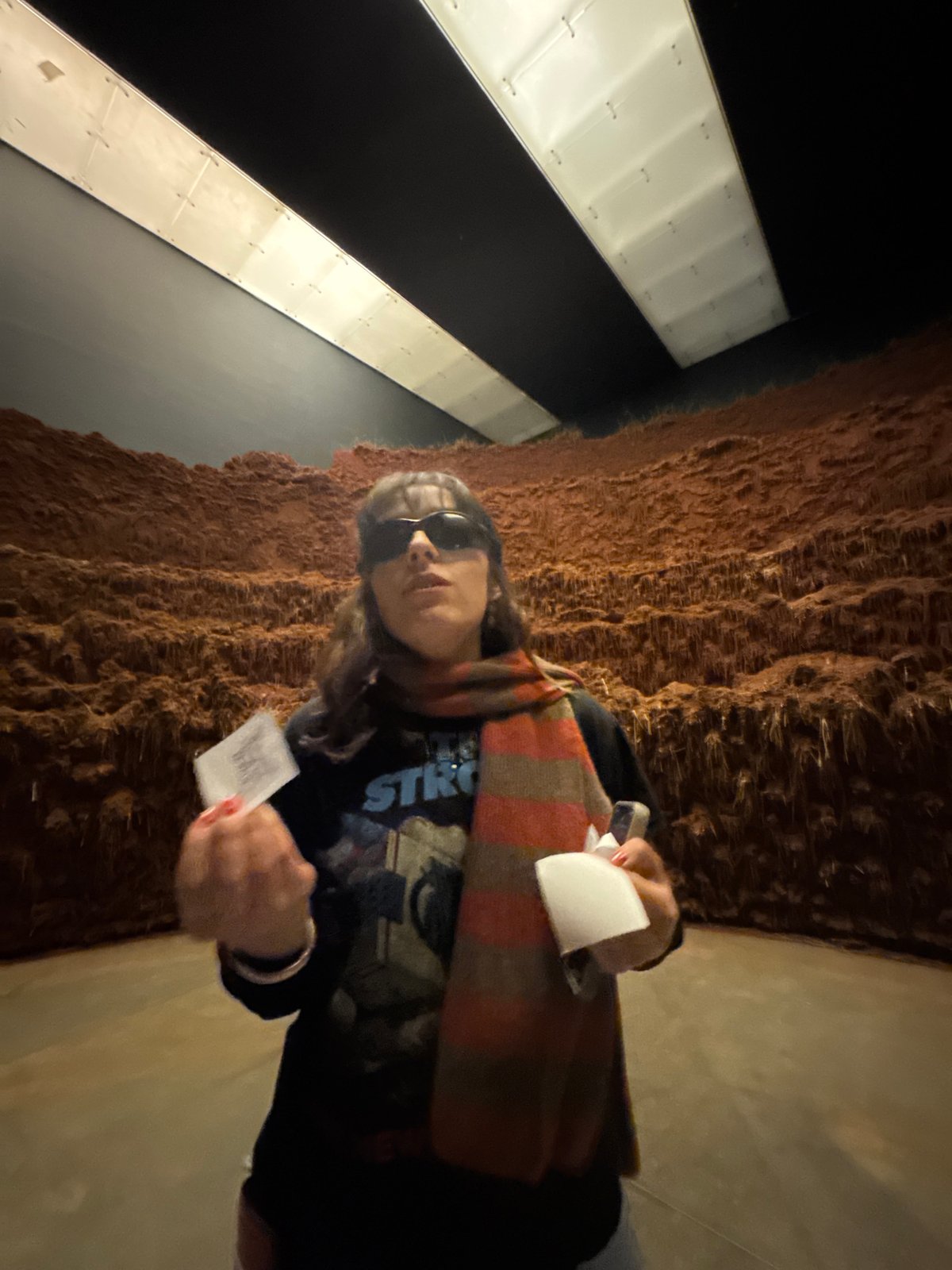 Art gallery exhibition documented through multiple installations and visitor interactions