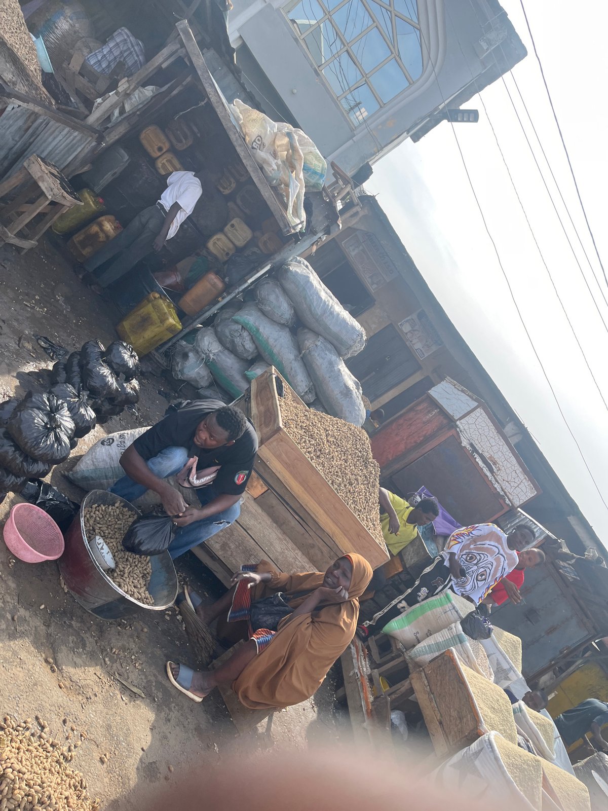 Street commerce and movement in Jos, Nigeria