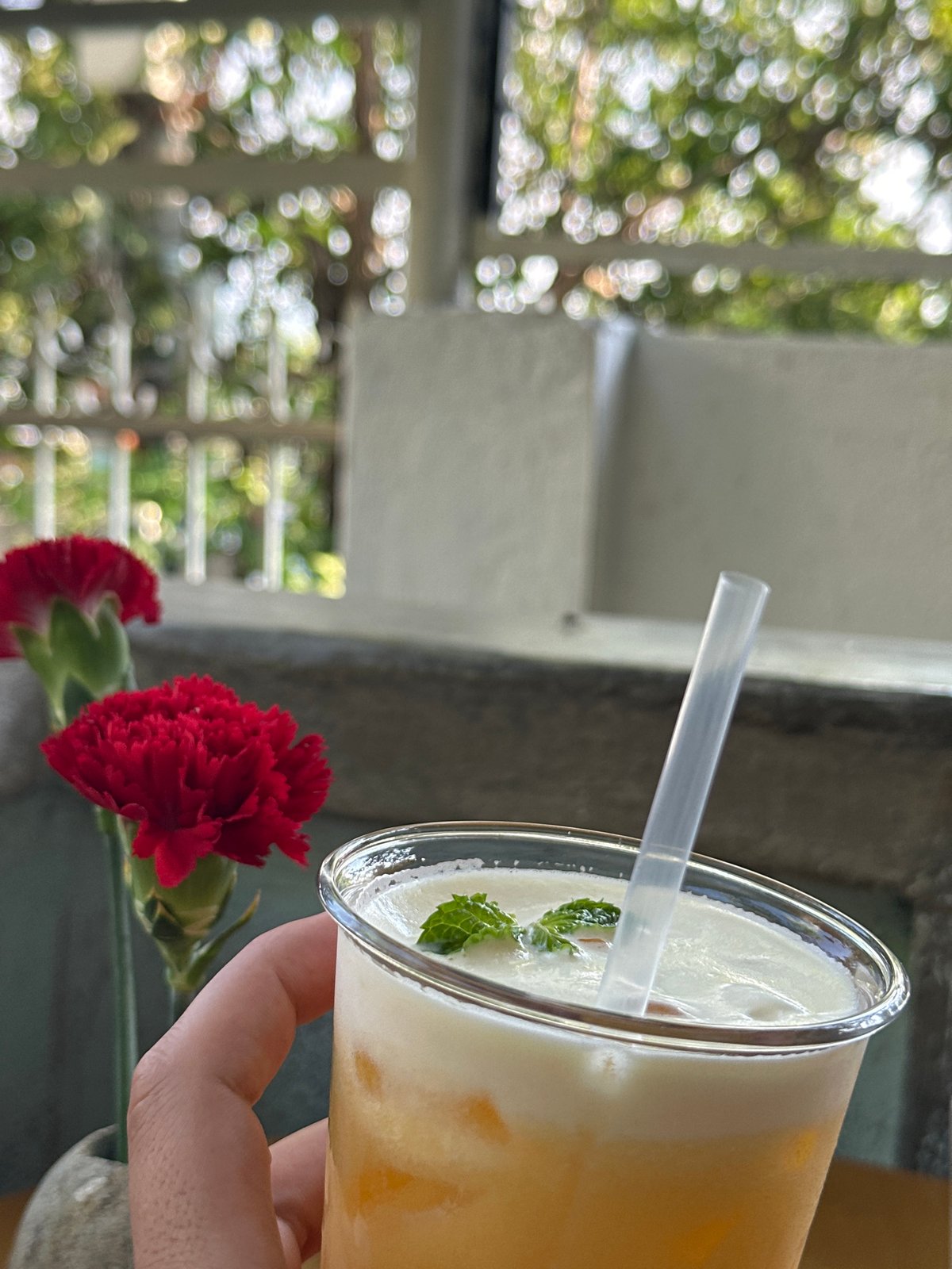 Morning cafe date with desserts in Nha Trang