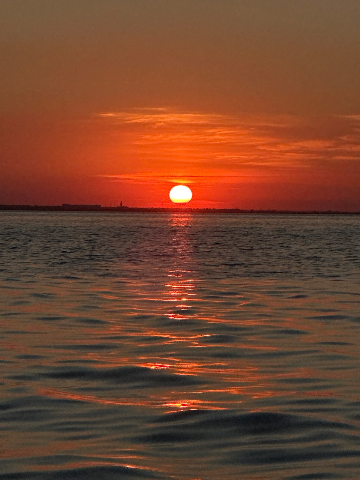 Lakeside sunset in Kokshetau, Kazakhstan