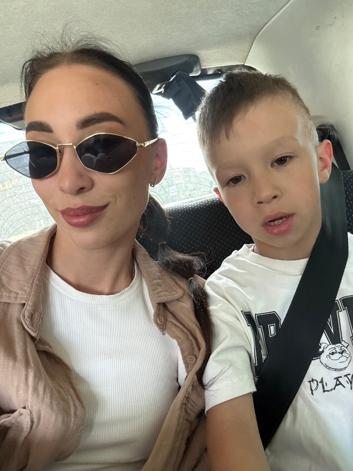 Family day out captured in Chaikovsky, Russia