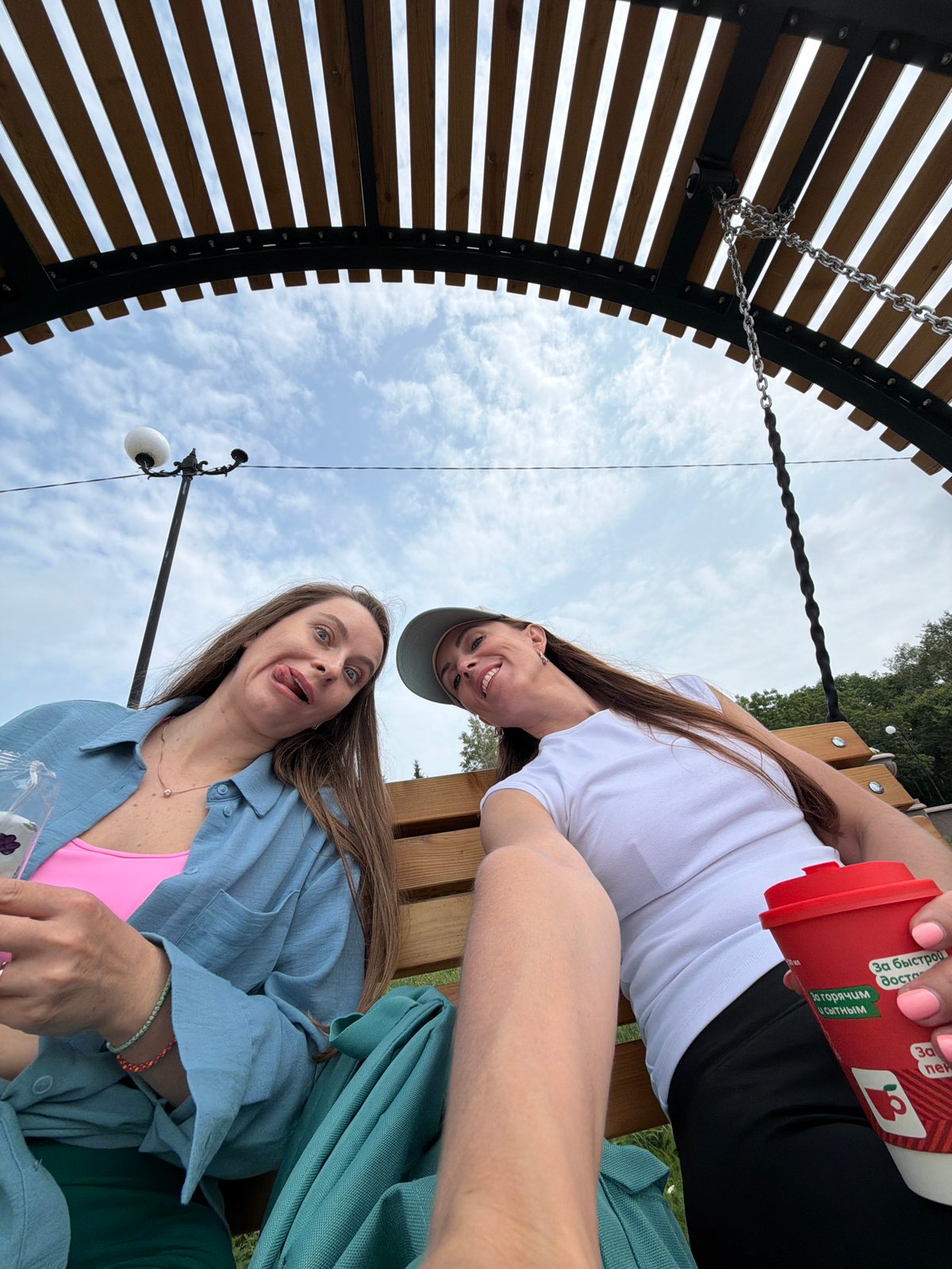 Hanging out by the river in Birobidzhan on a gray day
